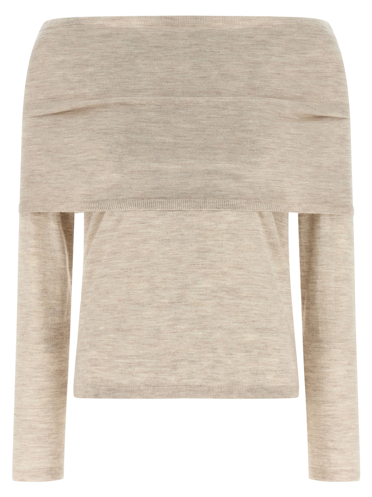 Beige Cashmere Cardigan
