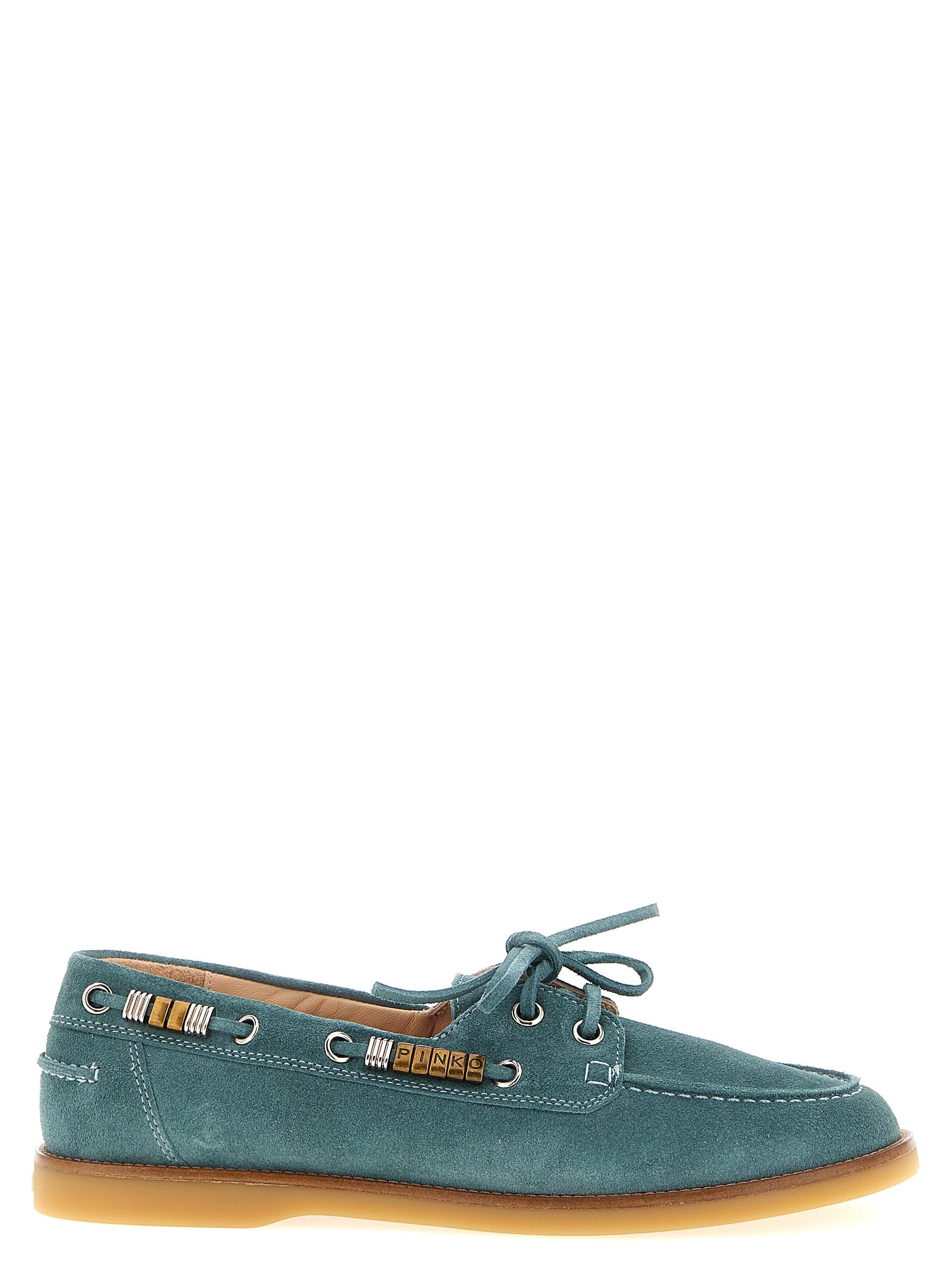 Blue Calfskin Moccassin