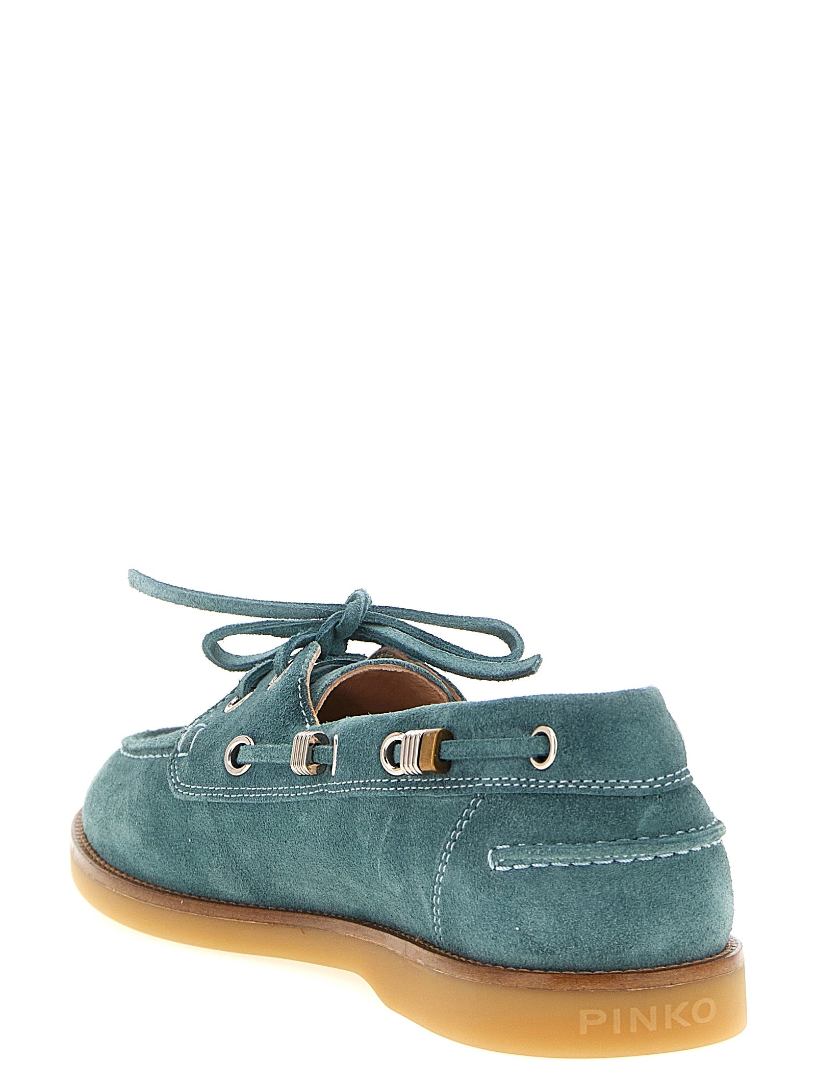 Blue Calfskin Moccassin