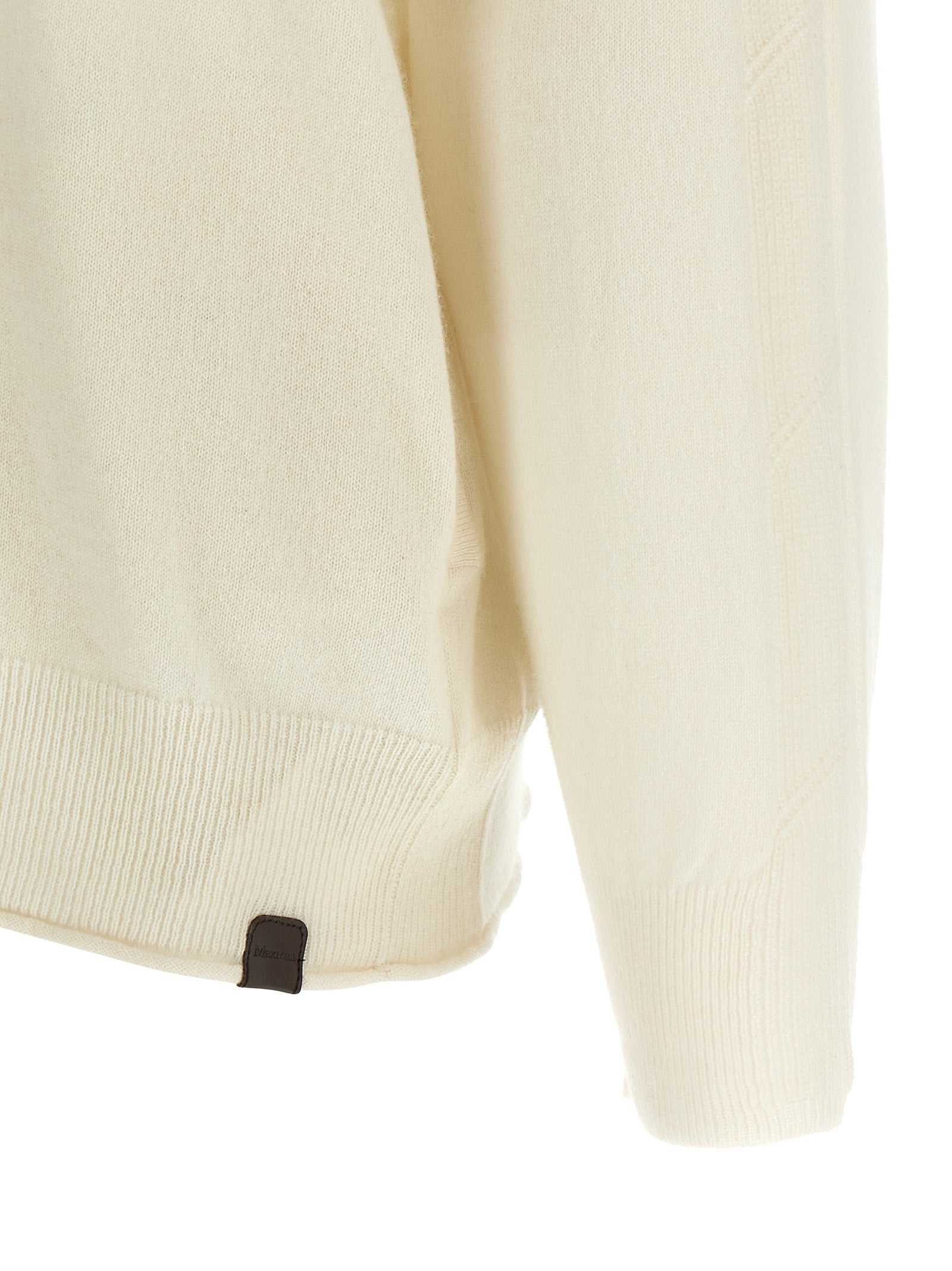 White Cashmere Cardigan