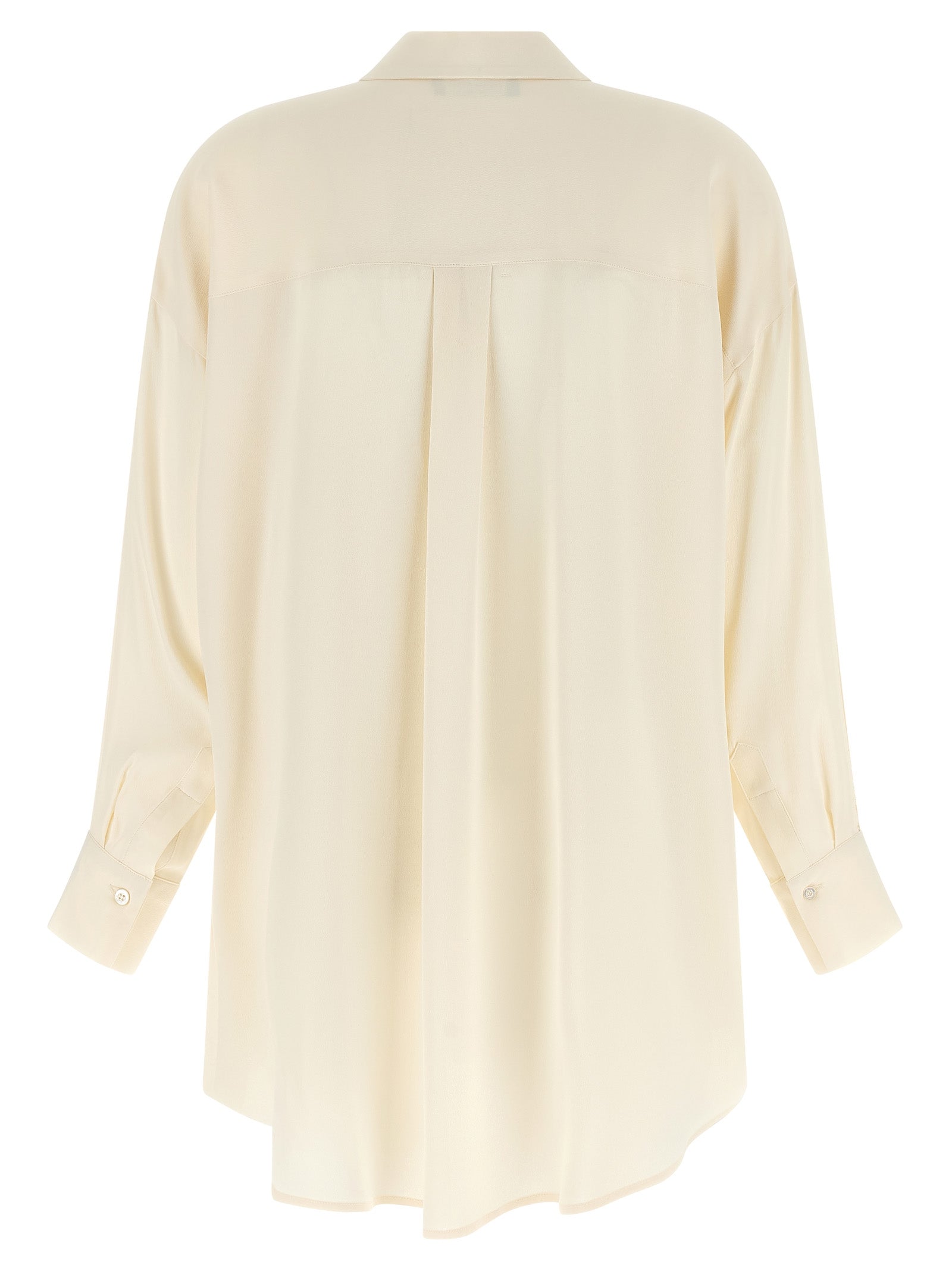 Beige Acetate Blouse
