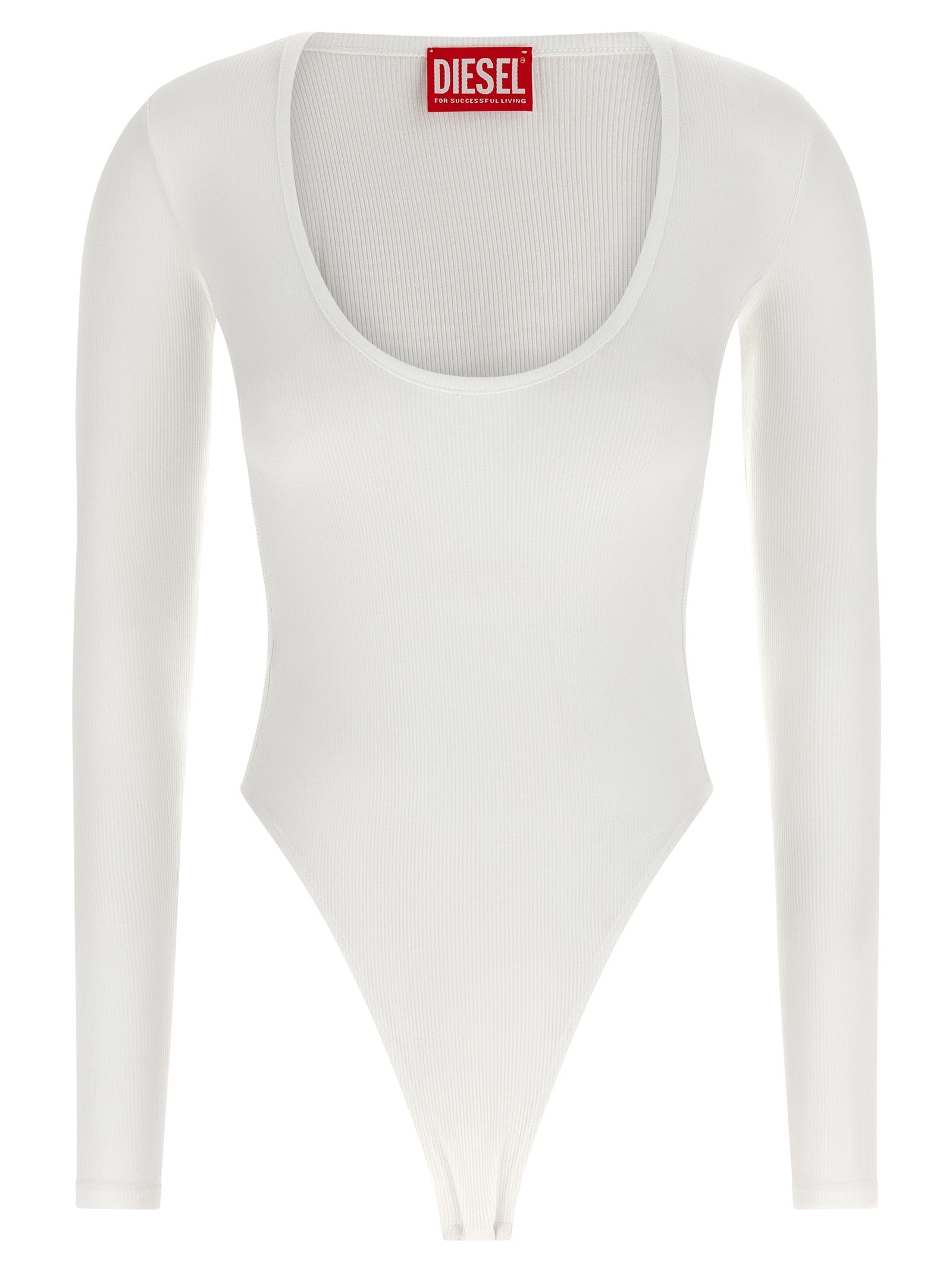 White Viscose Bodysuit