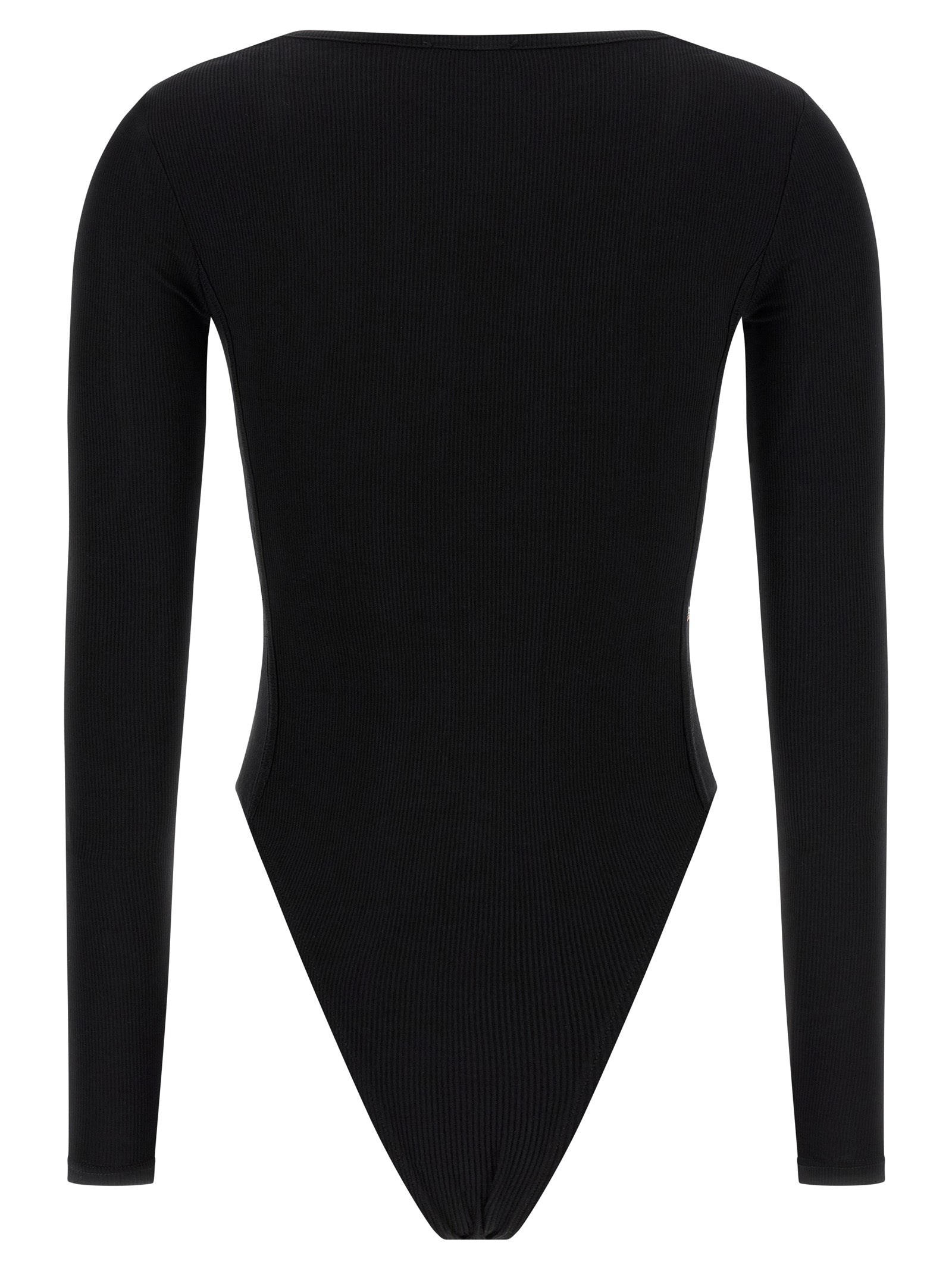 Black Viscose Bodysuit