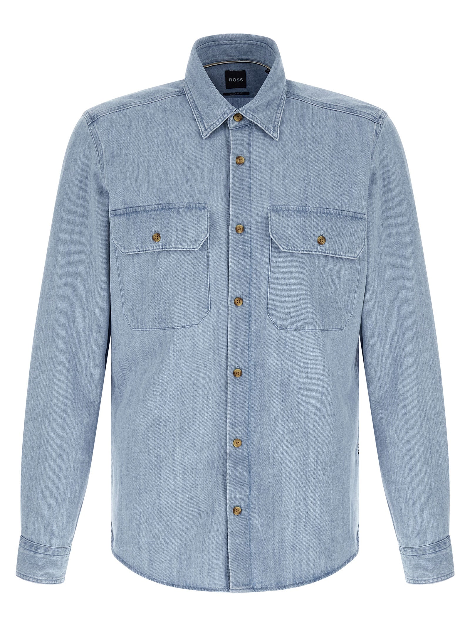 Blue Cotton Blouse