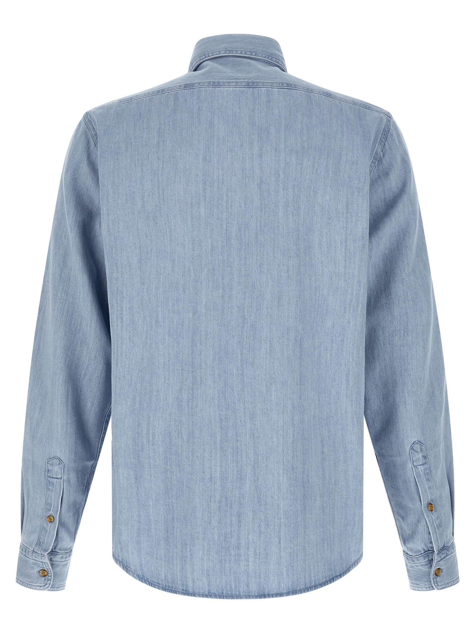 Blue Cotton Blouse