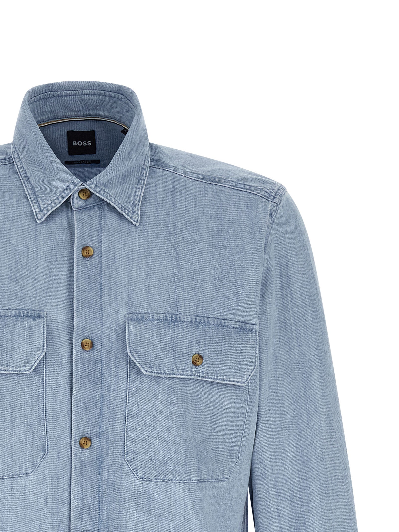 Blue Cotton Blouse