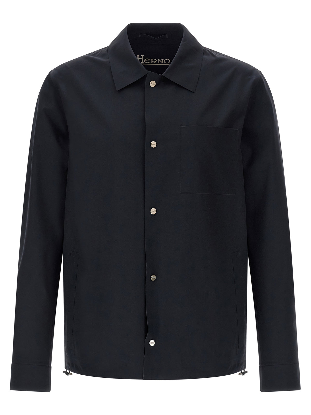 Blue Polyamide Shell Jacket