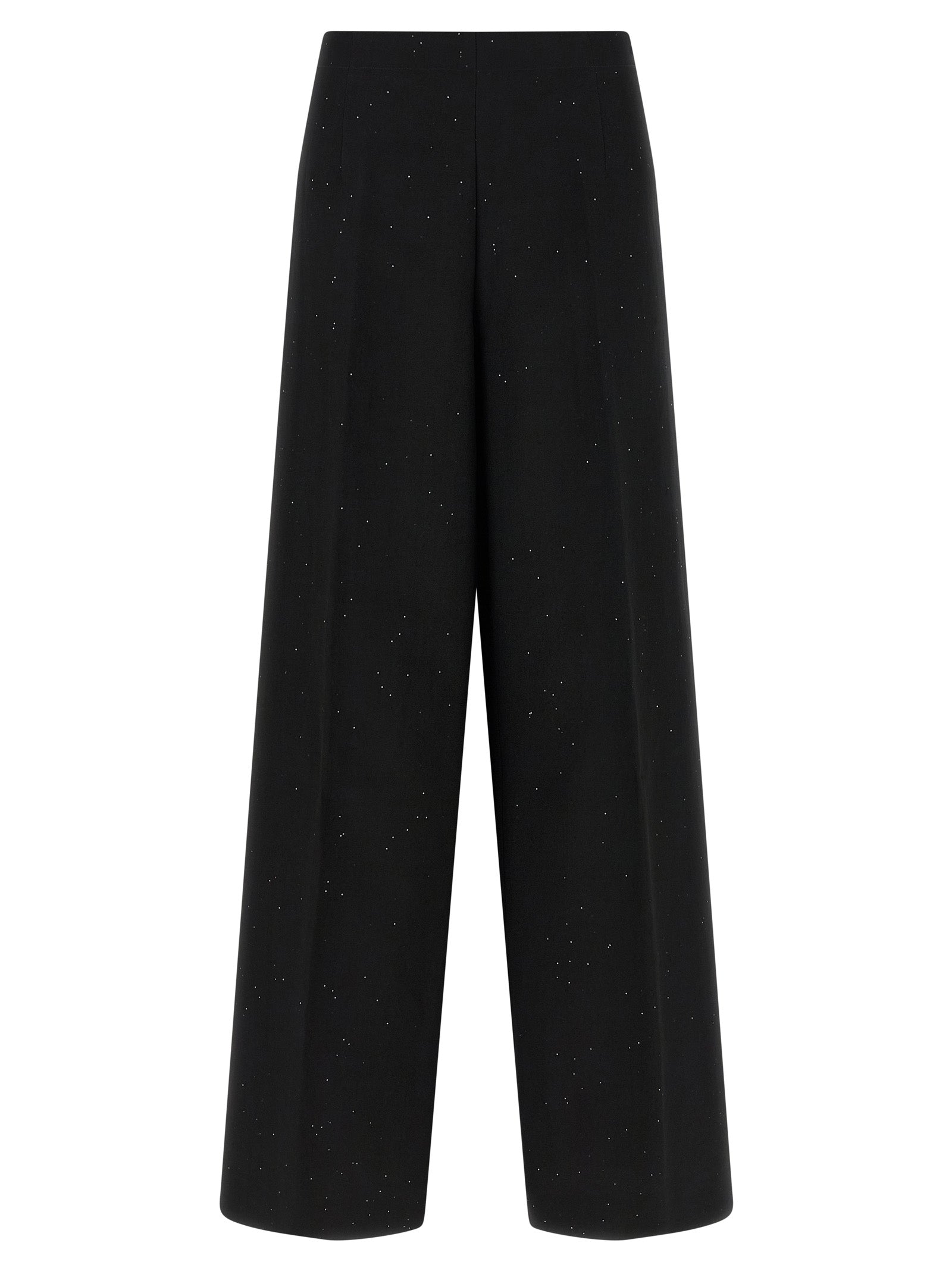 Black Viscose Pants