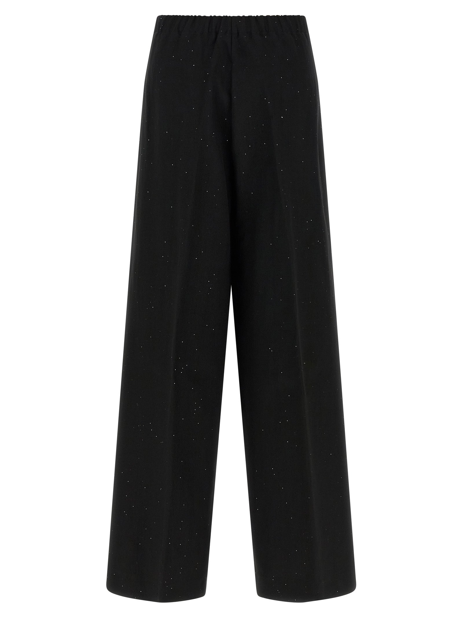 Black Viscose Pants