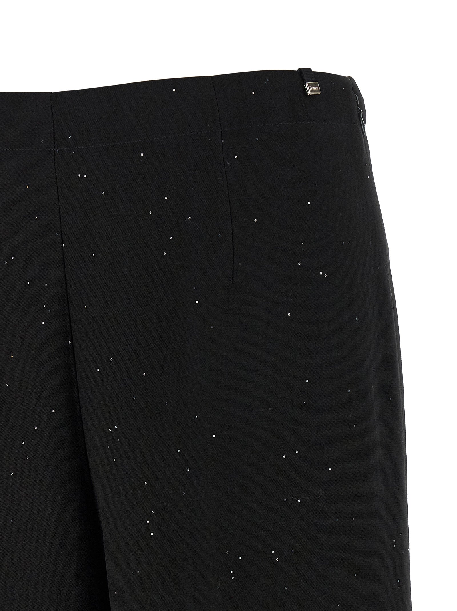 Black Viscose Pants
