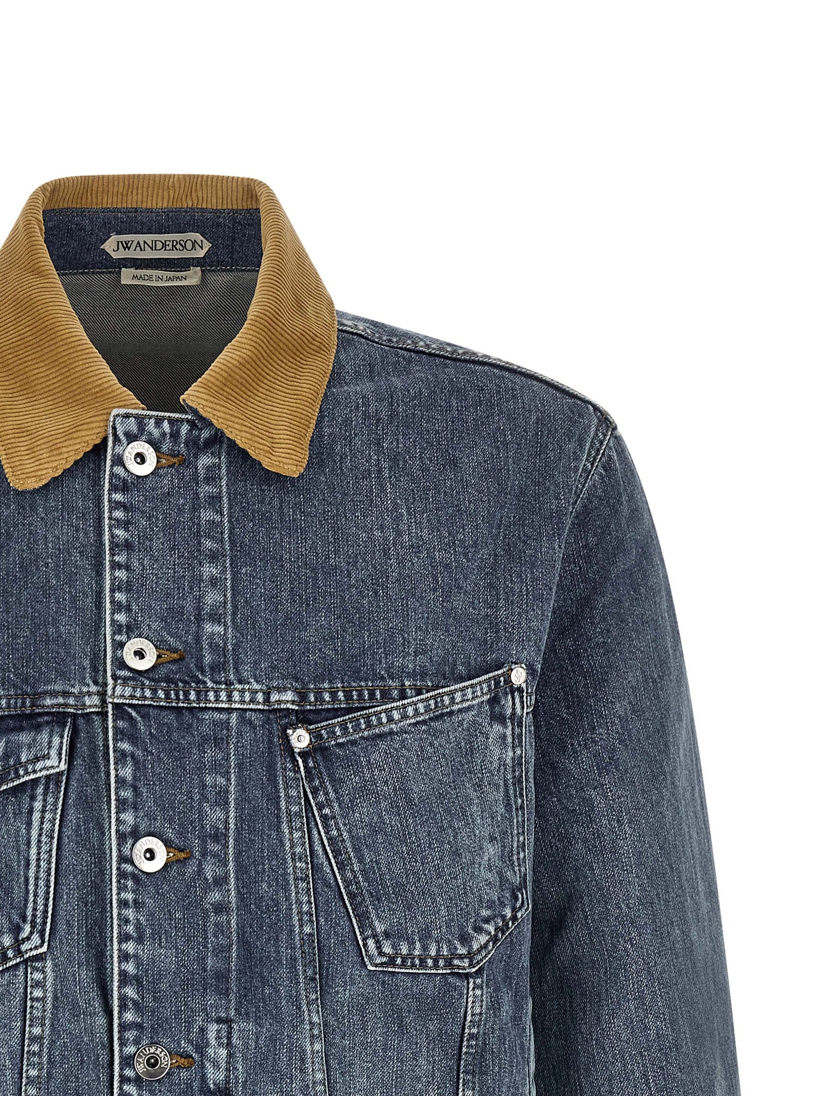 Blue Cotton Denim Jacket