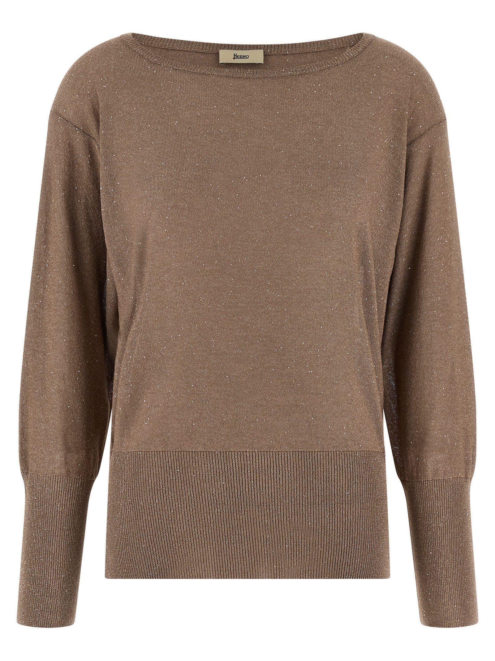 Brown Viscose Cardigan