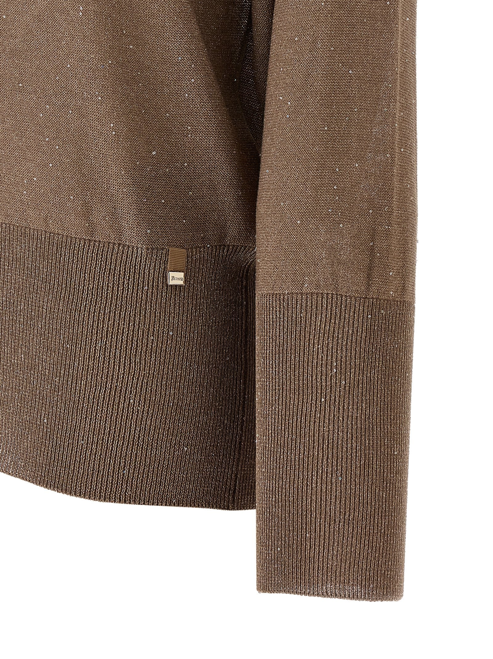 Brown Viscose Cardigan