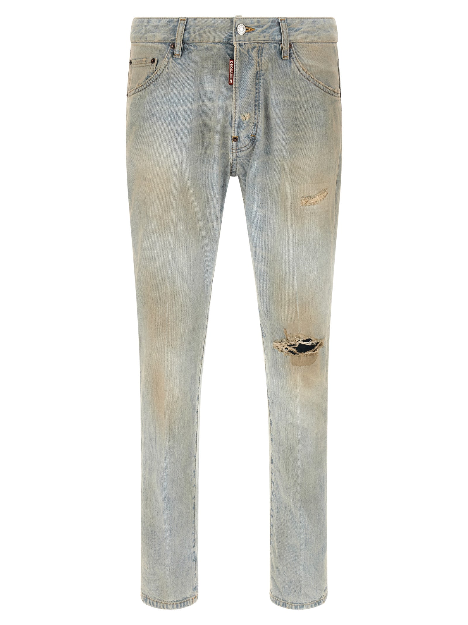 Blue Cotton Jeans Denim