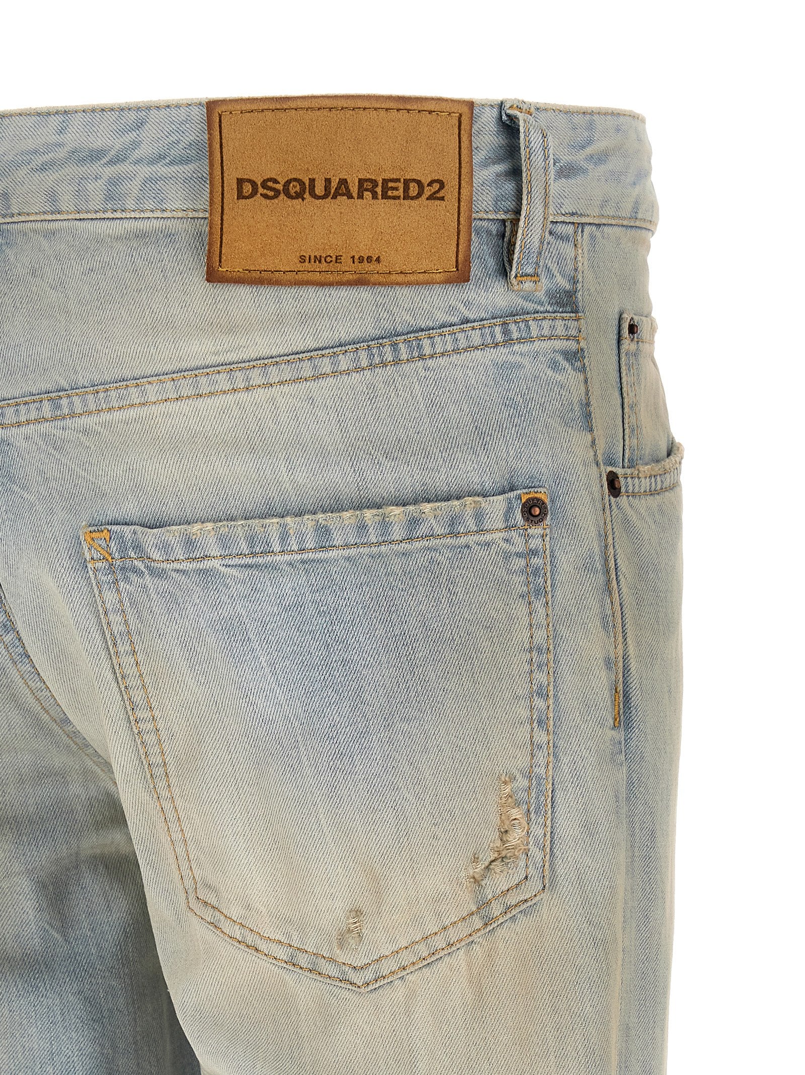 Blue Cotton Jeans Denim