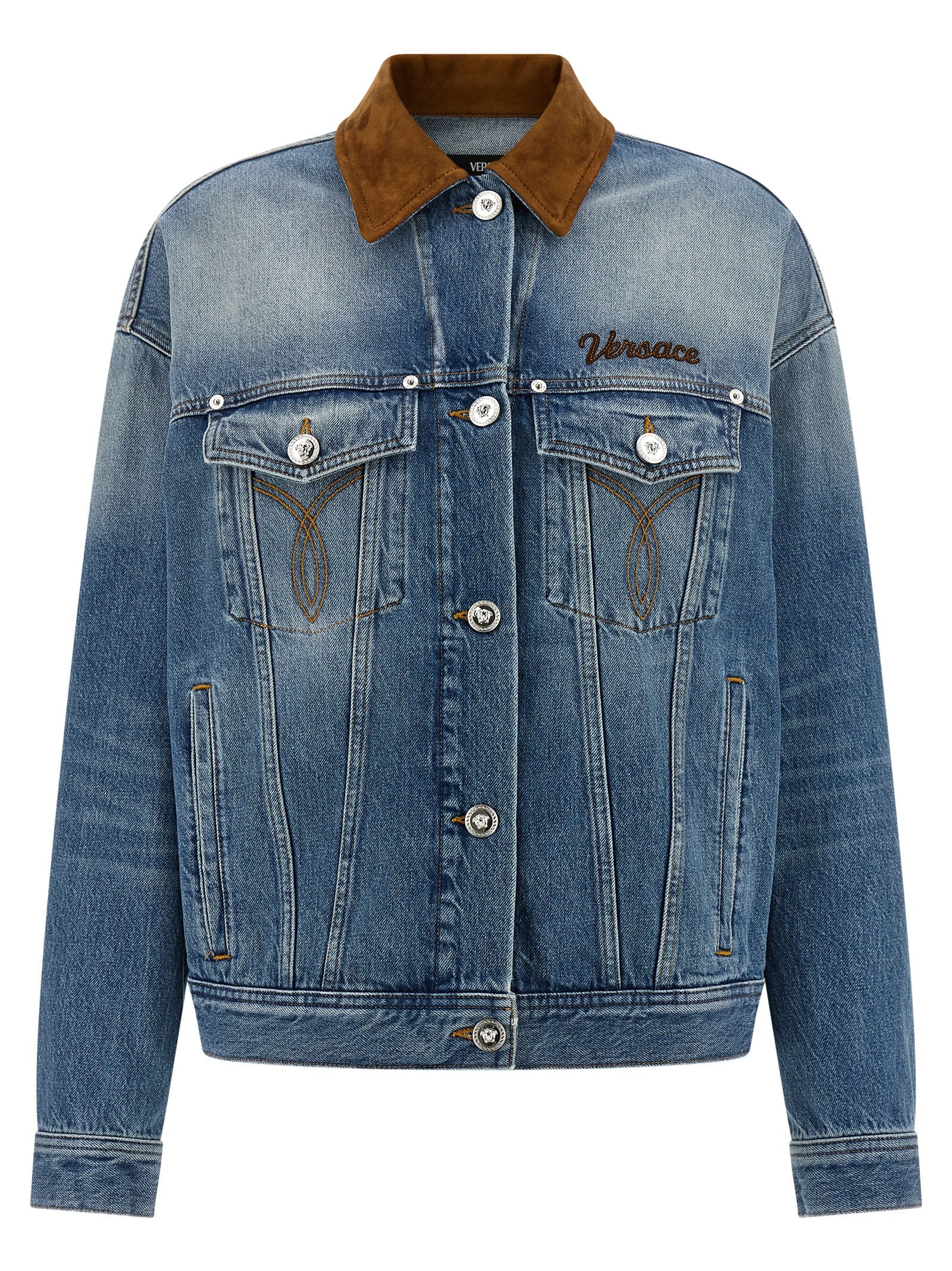 Blue Cotton Denim Jacket