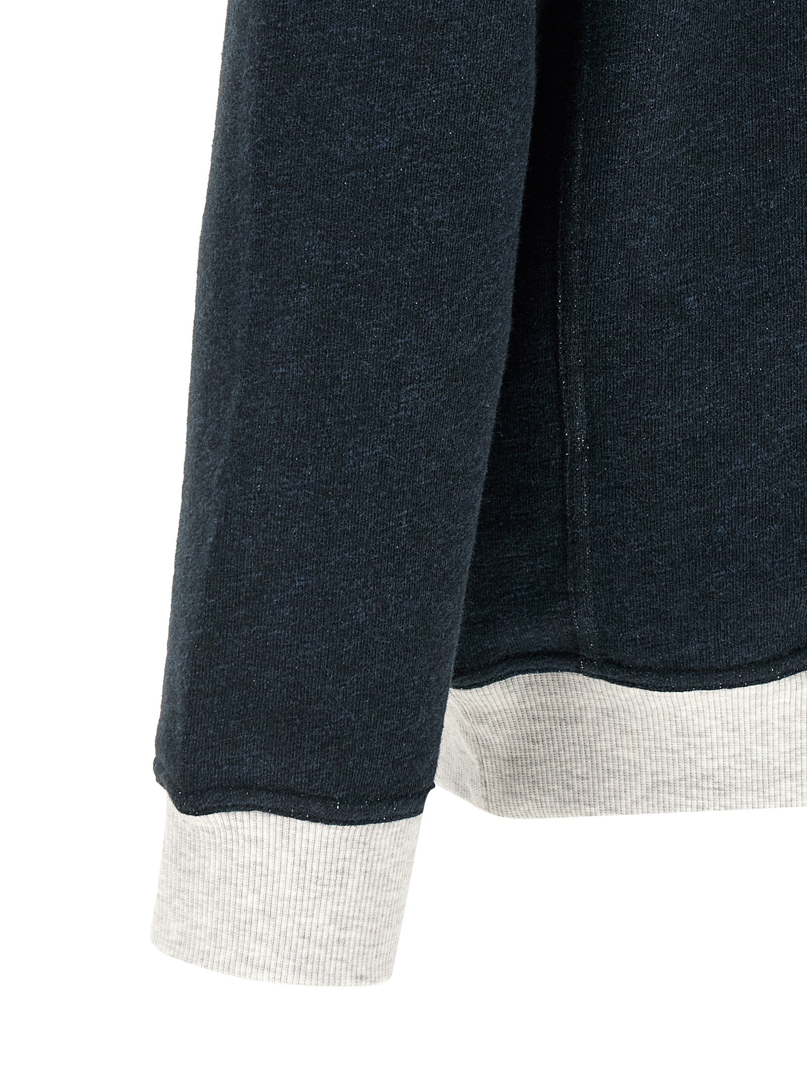 Blue Cotton Sweatshirt