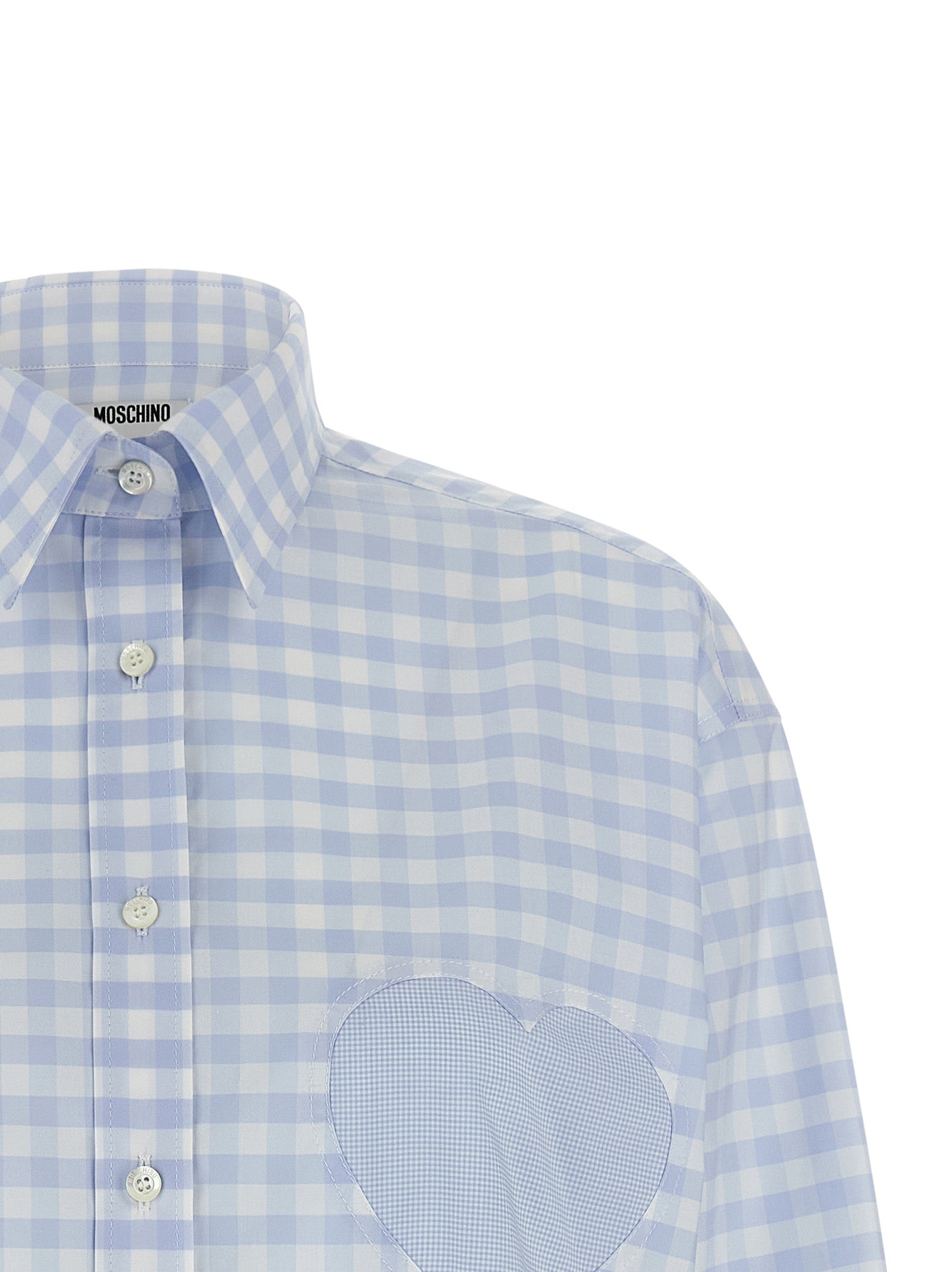 Blue Cotton Blouse