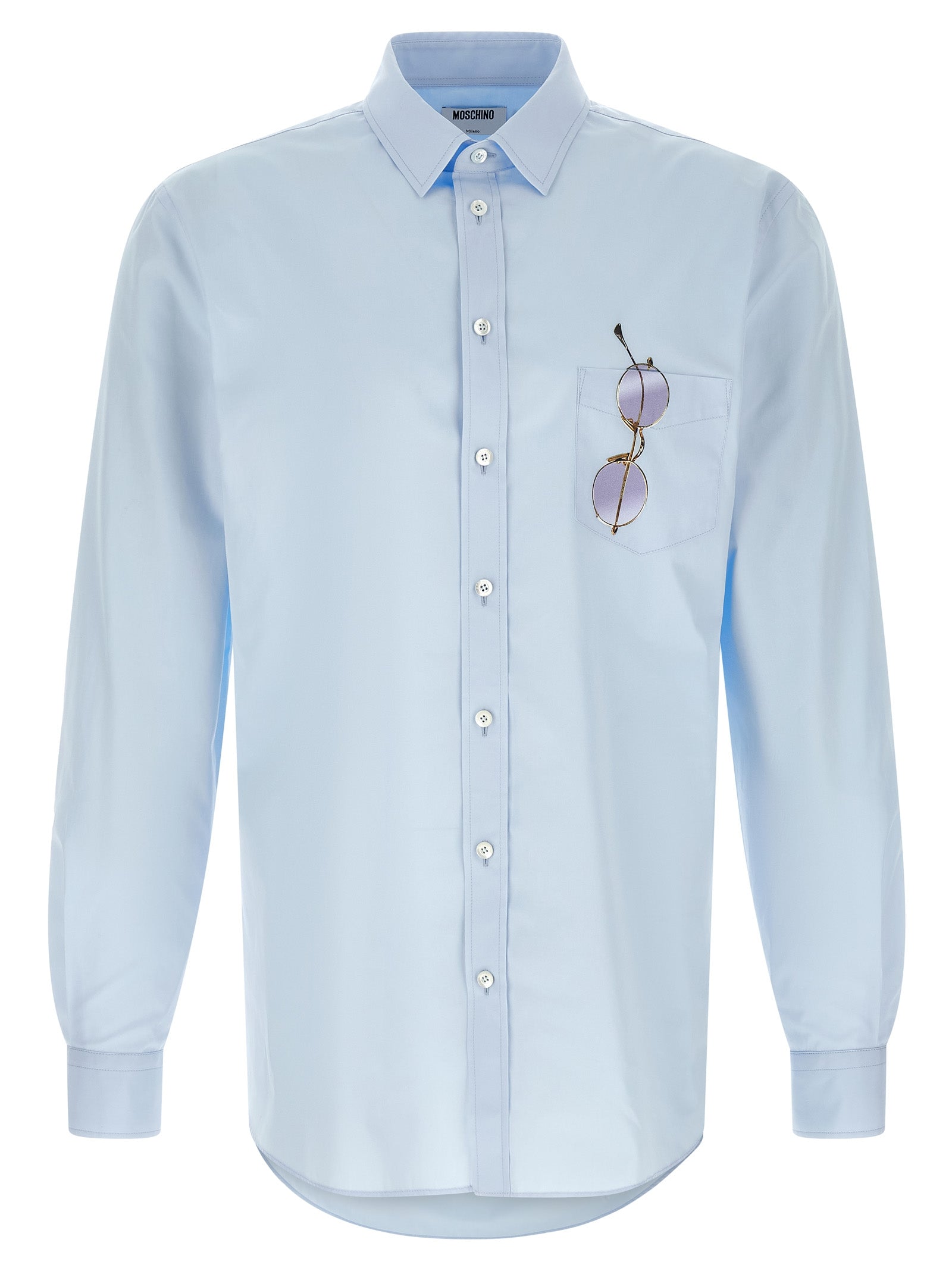 Blue Cotton Blouse