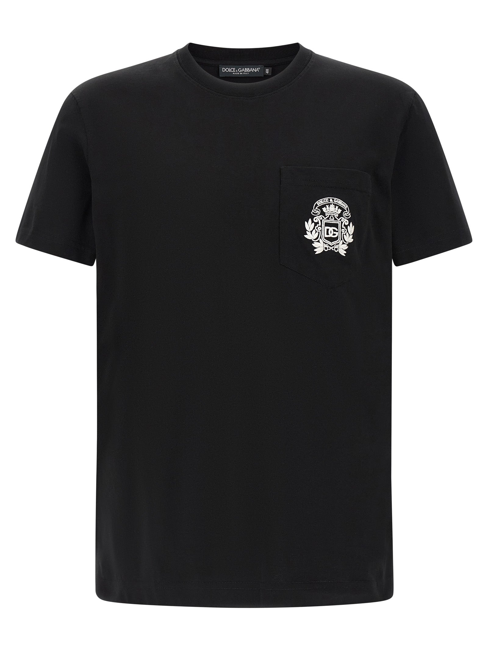 Black Cotton T-Shirt