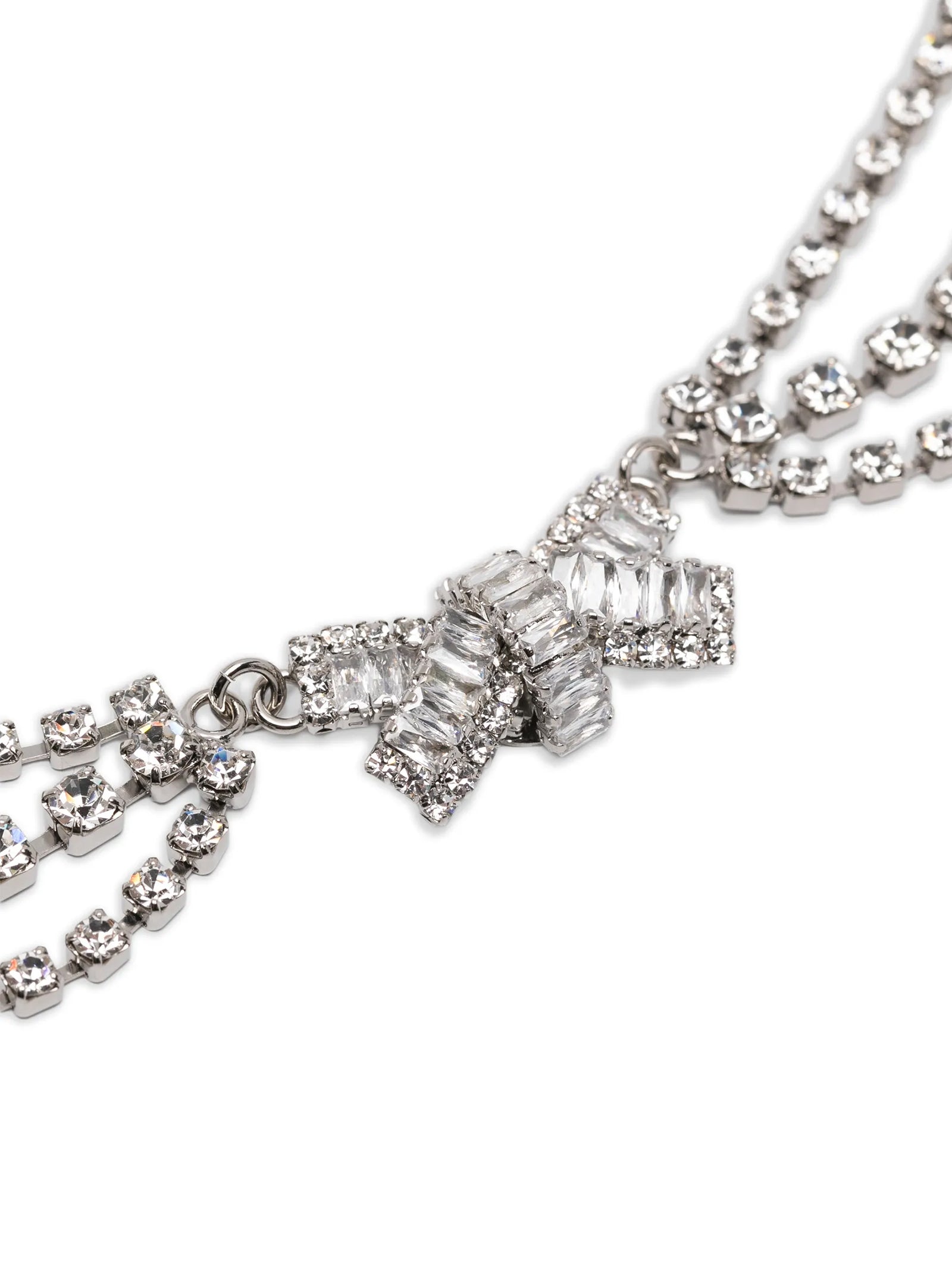 Silver Glass Necklace