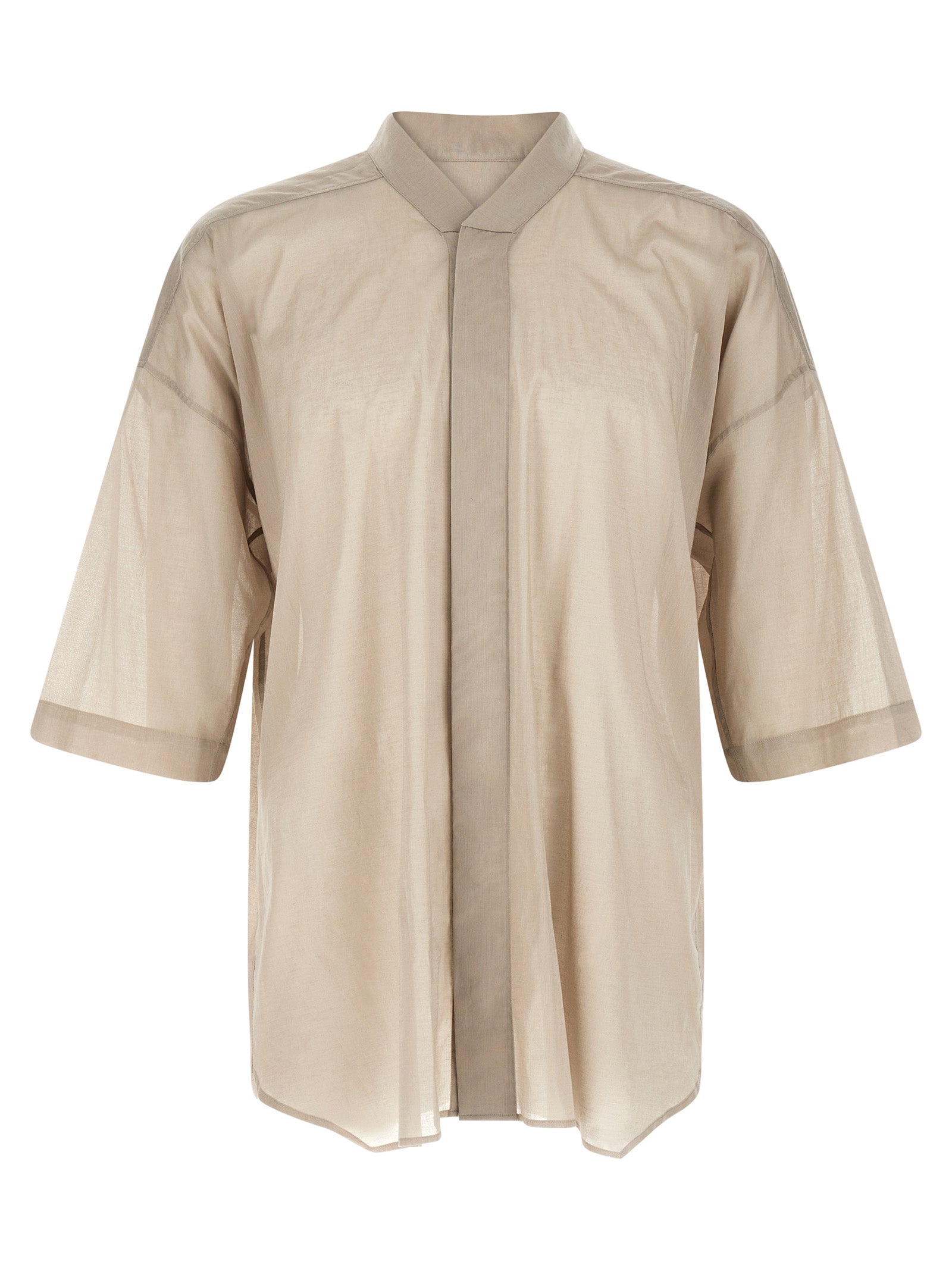 Gray Cotton Blouse