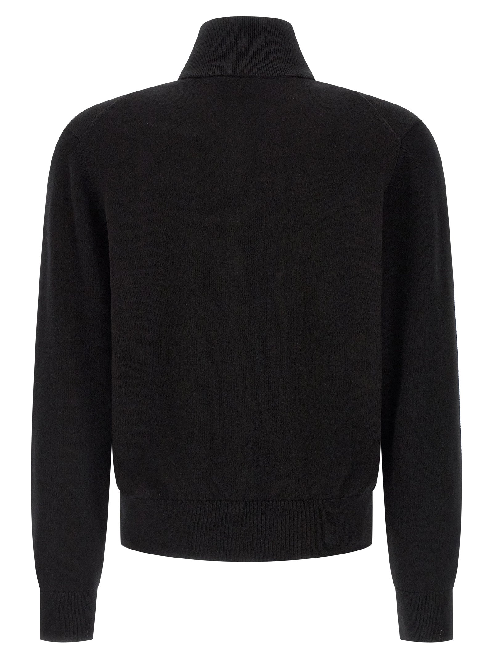 Black Cotton Cardigan