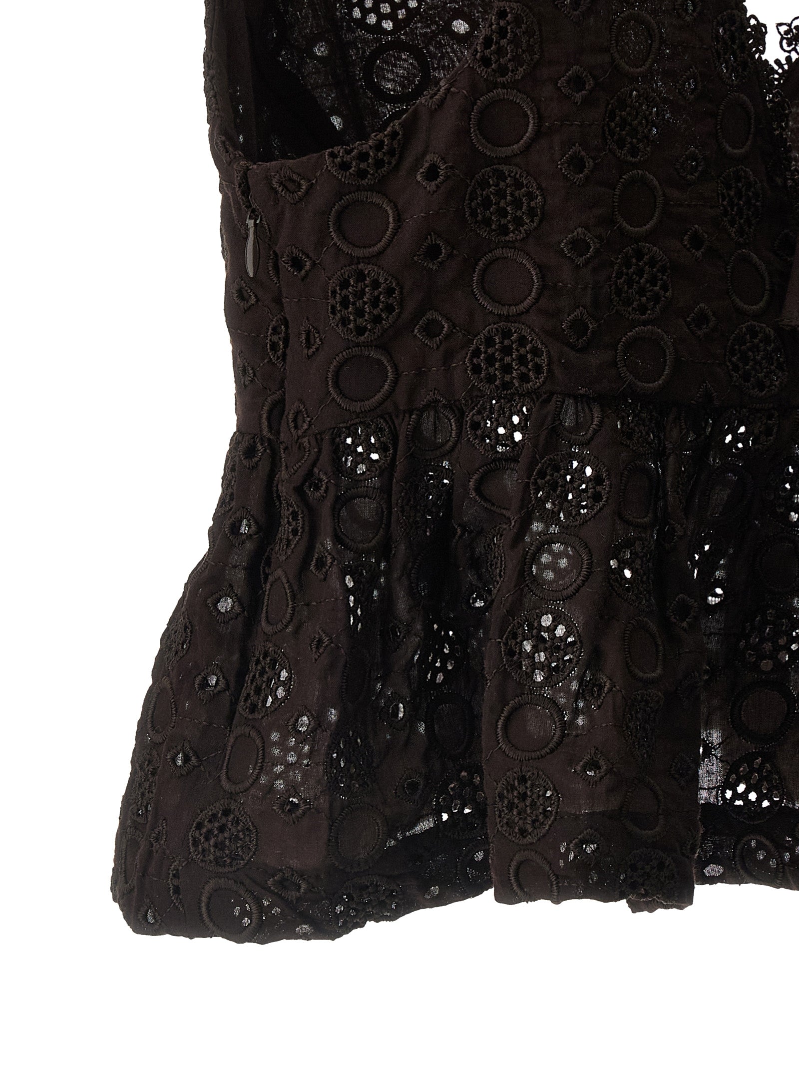 Brown Cotton Blouse