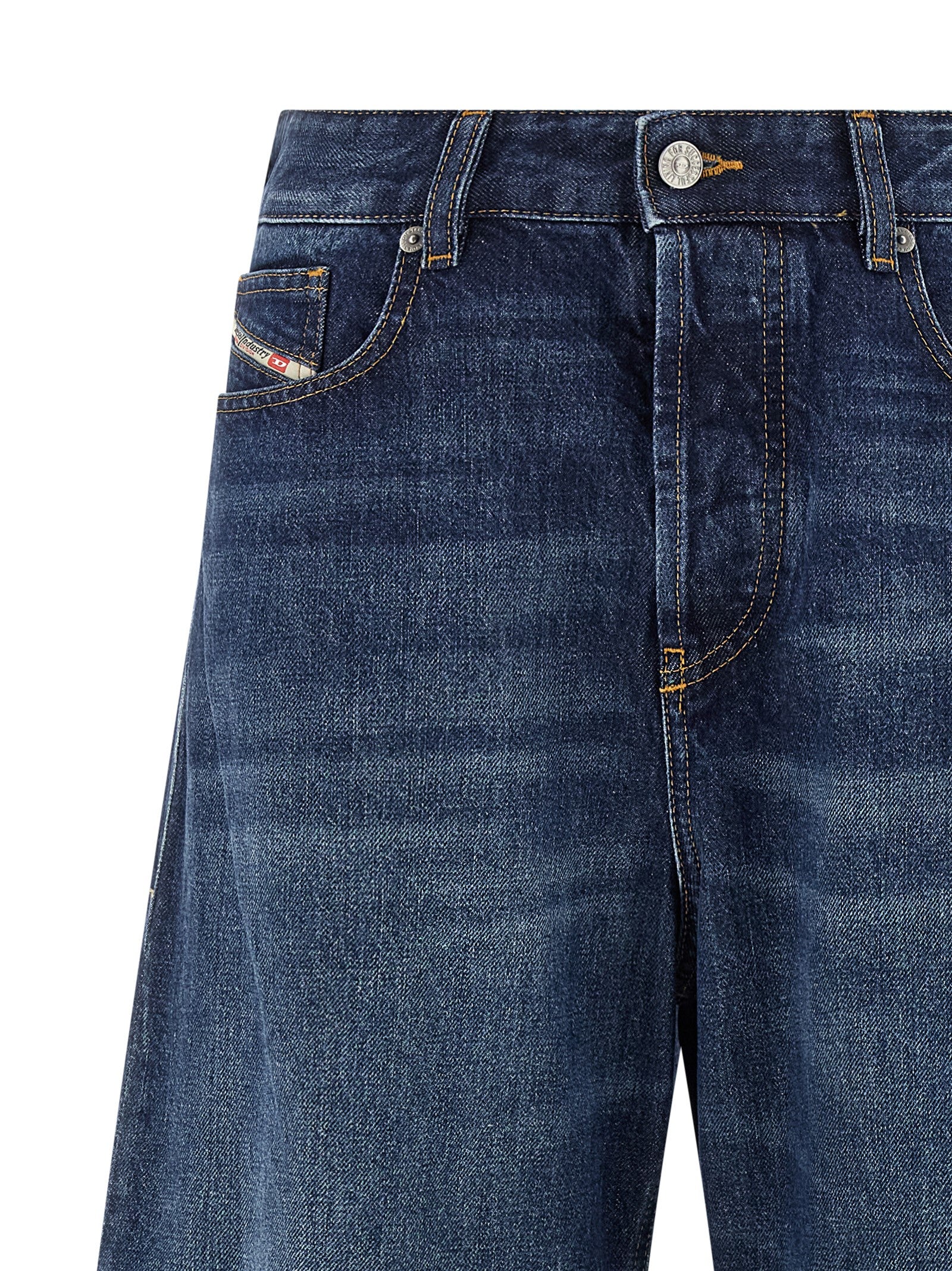 Blue Cotton Jeans Denim