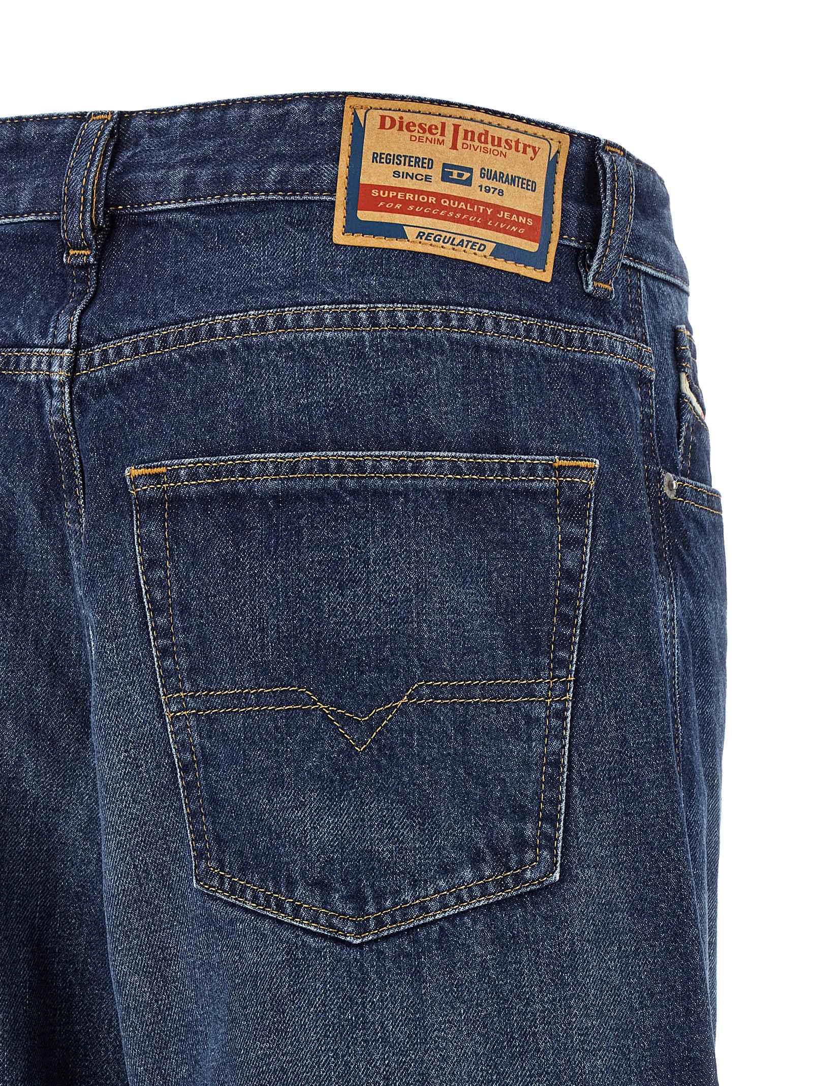 Blue Cotton Jeans Denim