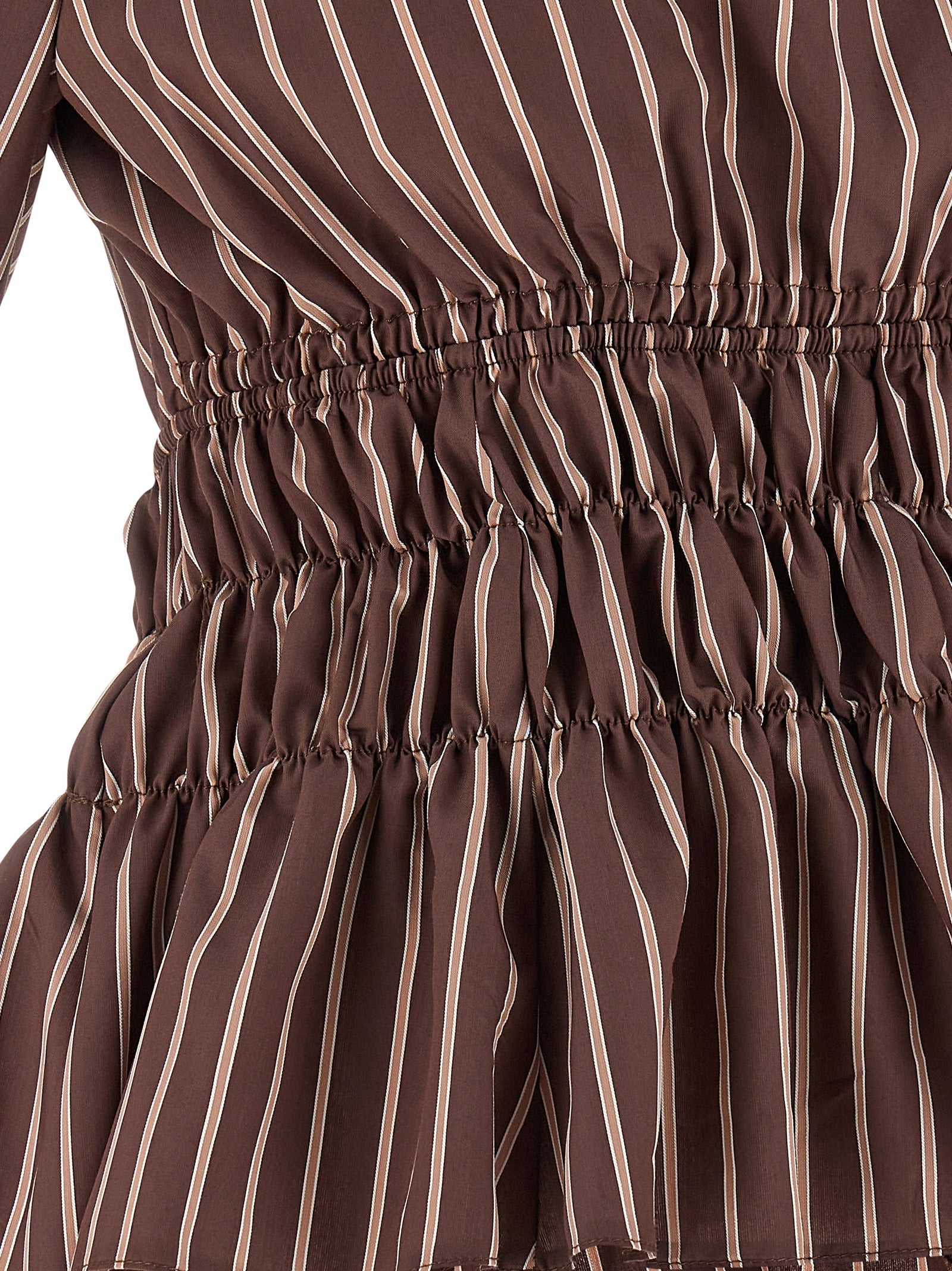 Brown Viscose Pattern Shirt