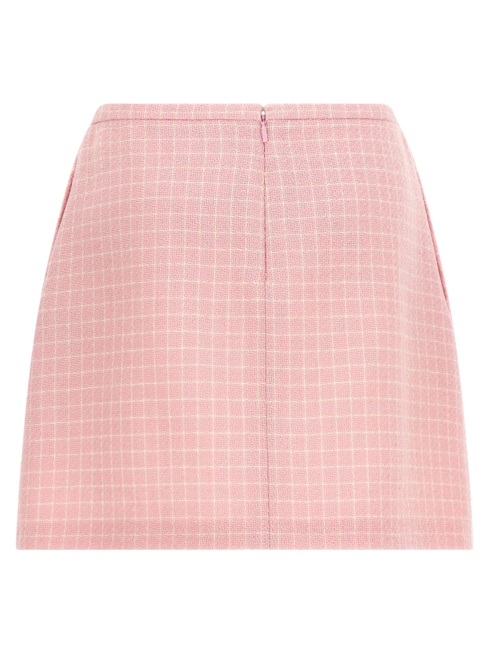 Multicolor Virgin Wool Long Skirt