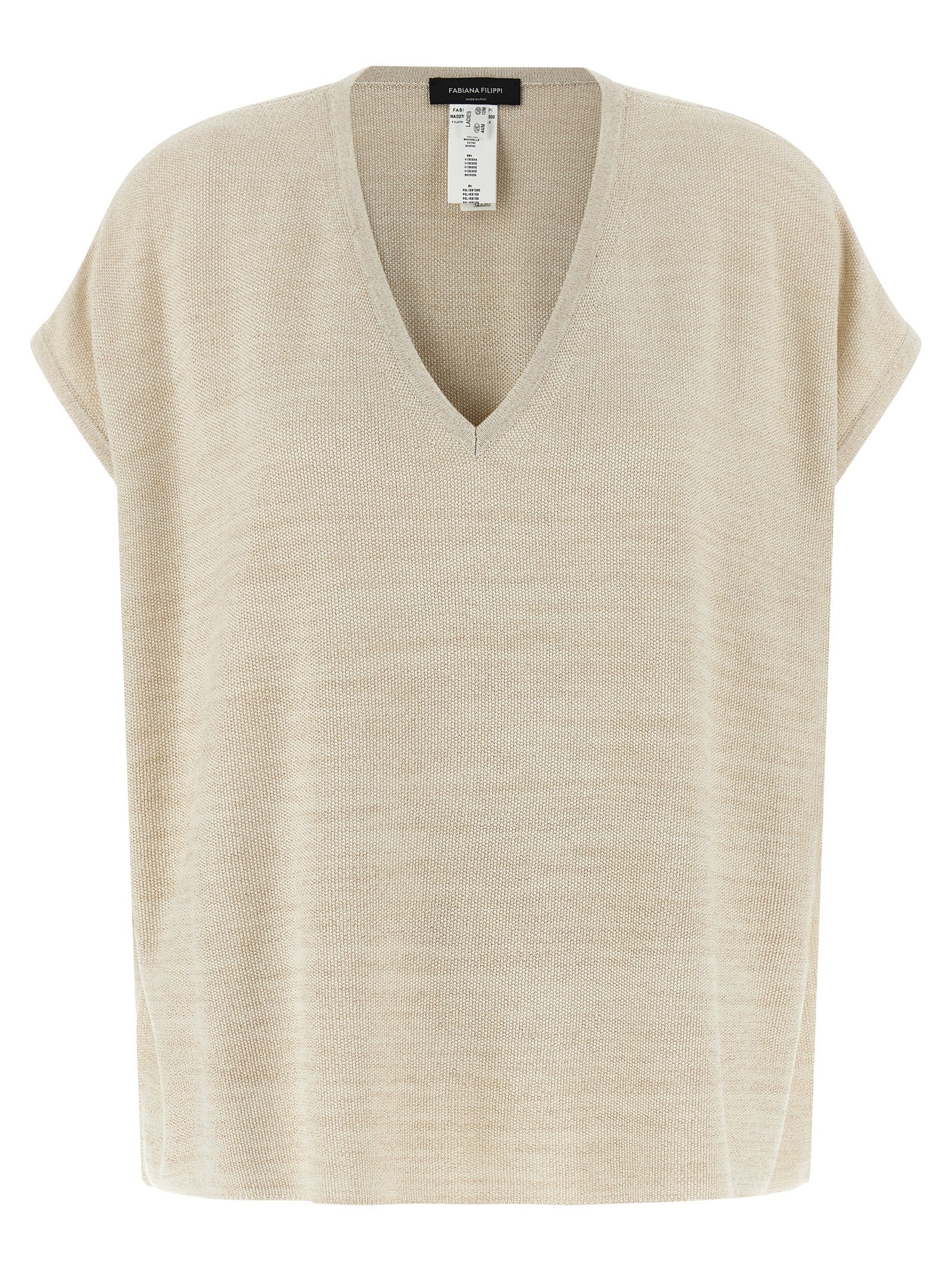 Gold Cotton Cardigan