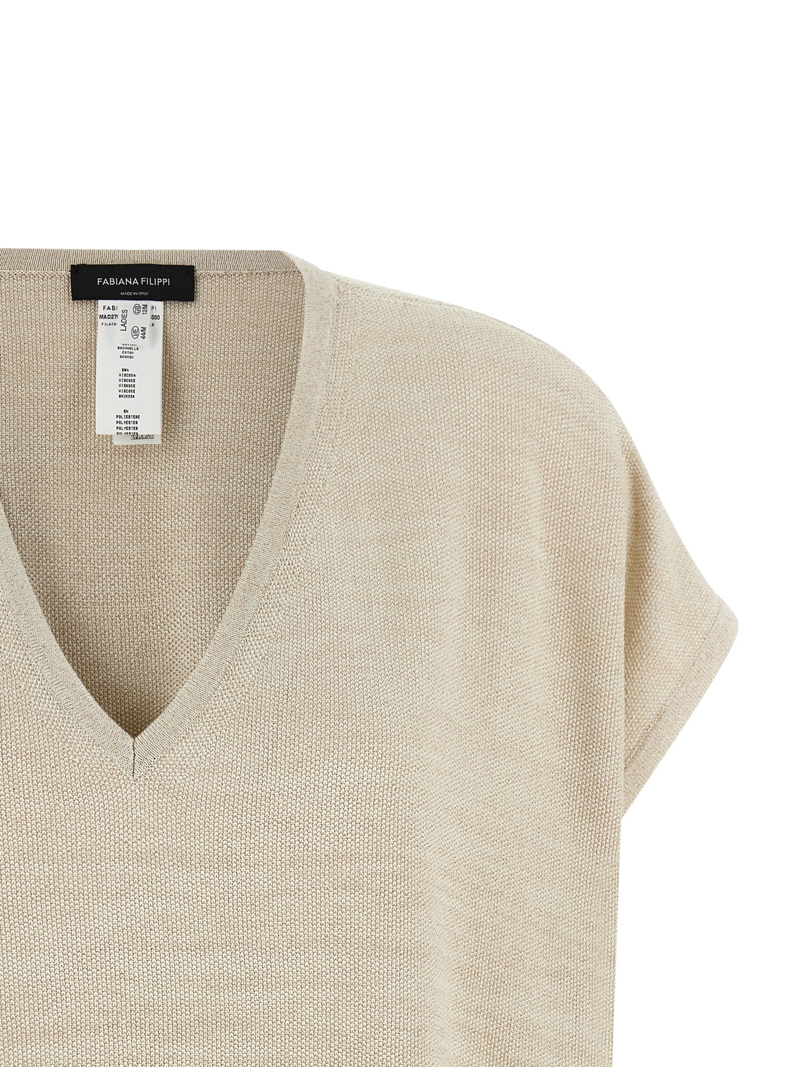 Gold Cotton Cardigan