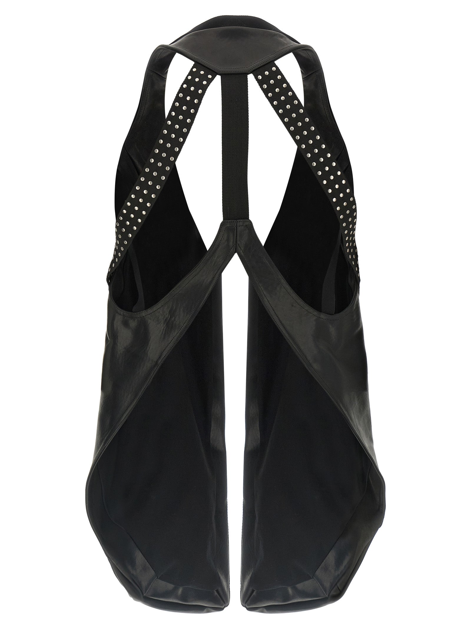 Black Bull Skin Sleeveless Jacket
