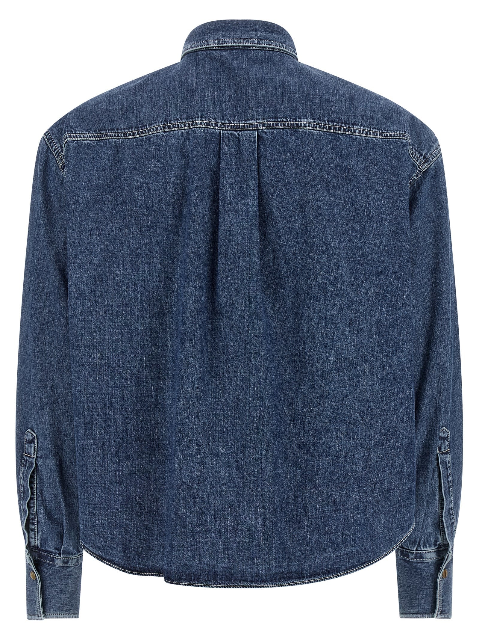 Blue Cotton Blouse