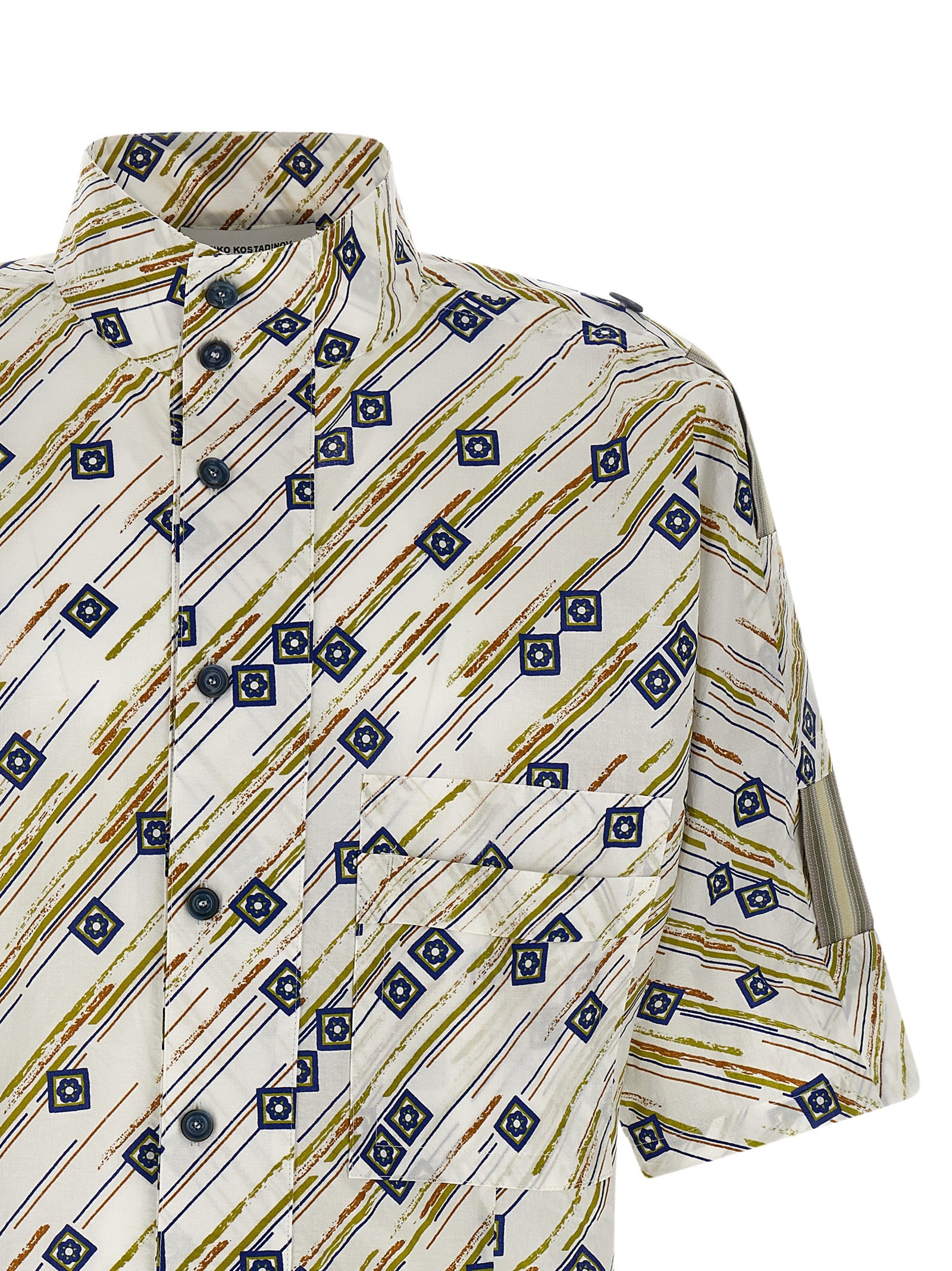Multicolor Cotton Blouse