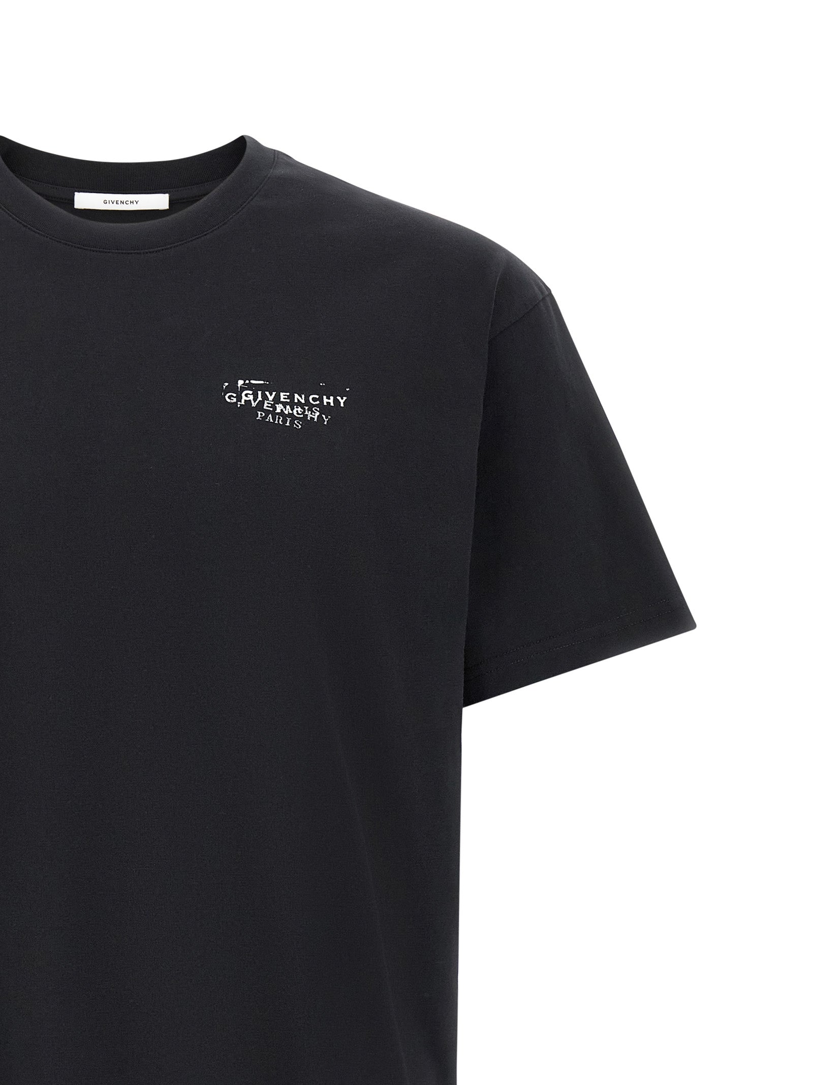 Black Cotton T-Shirt