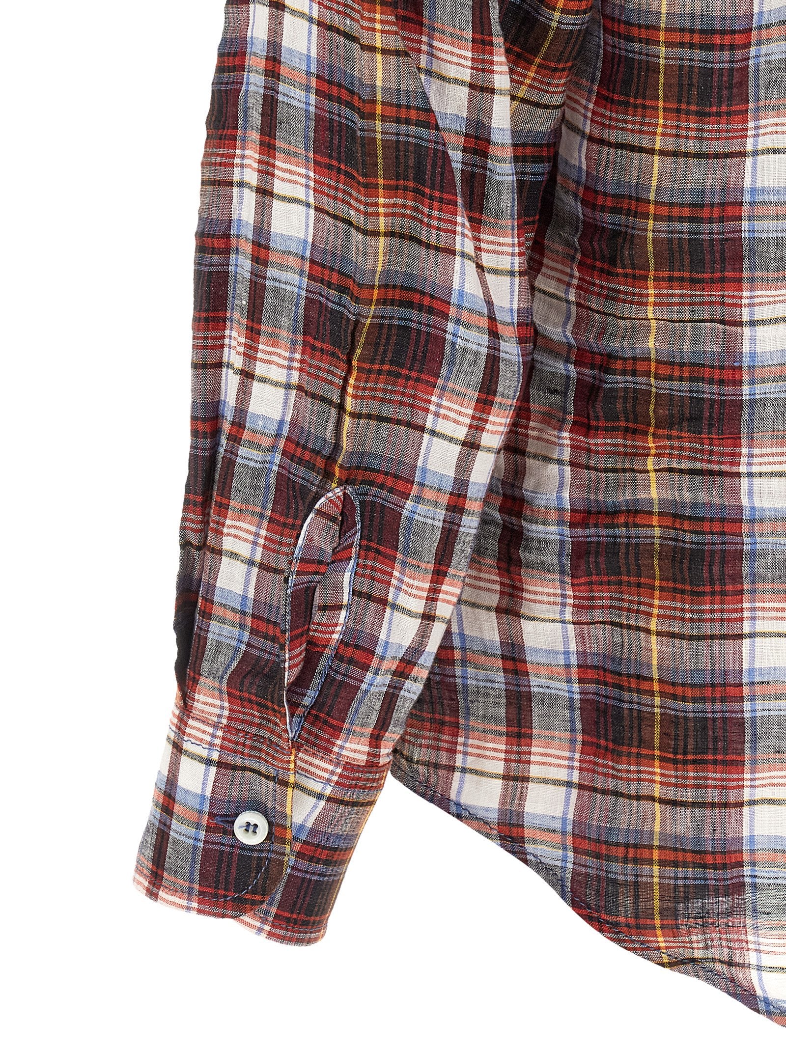 Multicolor Linen Blouse