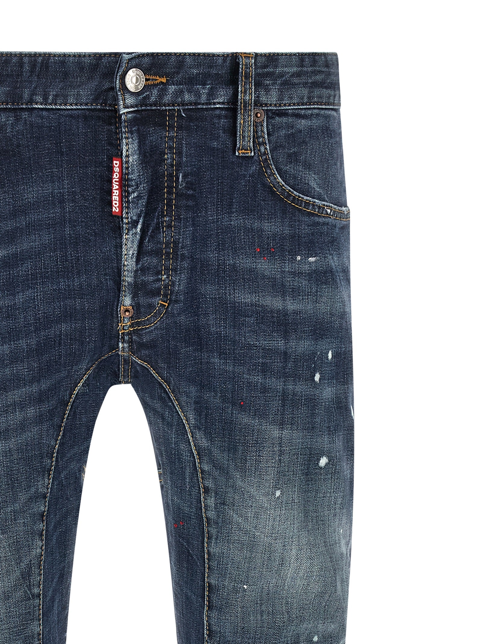 Blue Cotton Jeans Denim