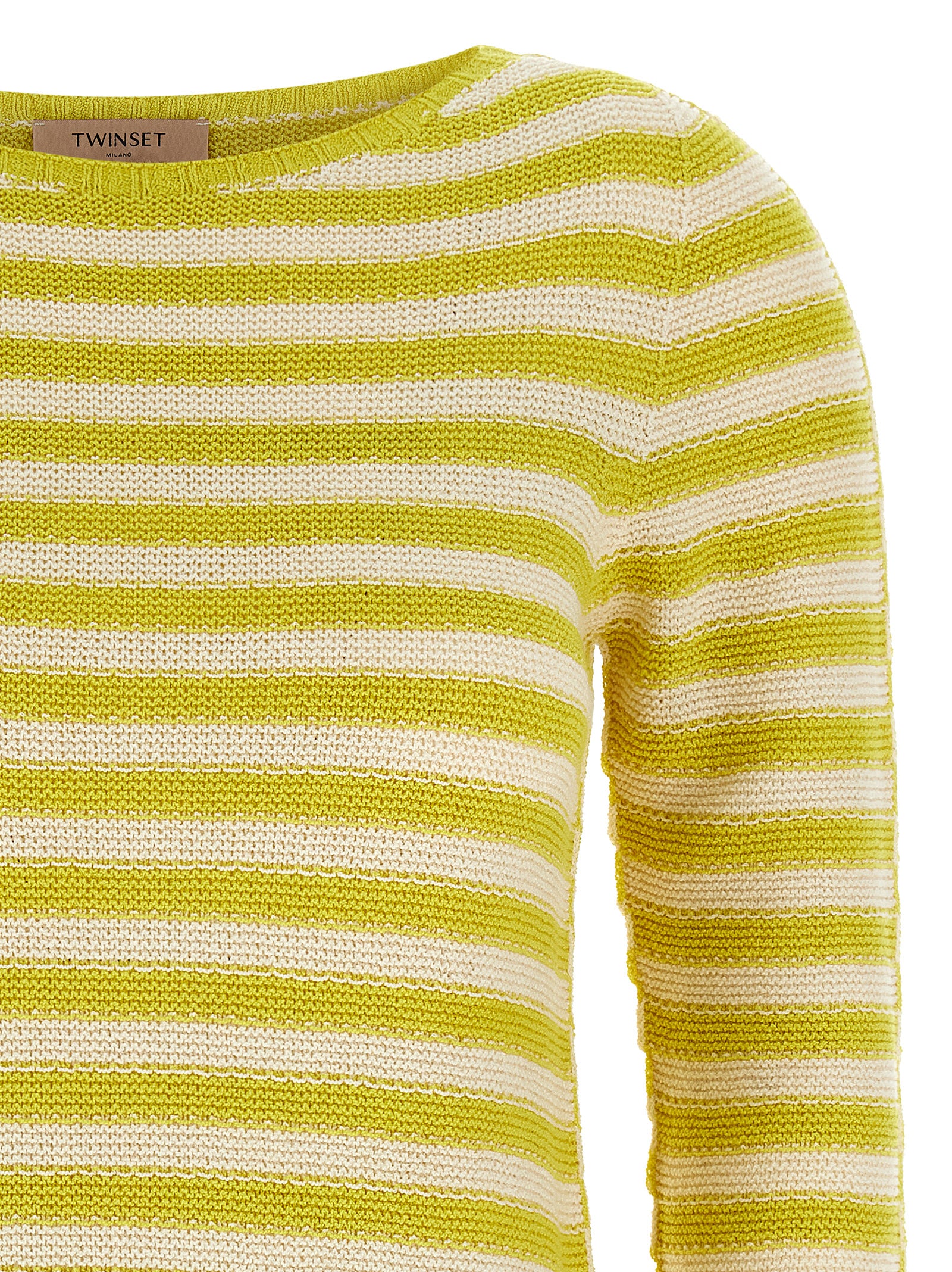 Bicolor Cotton Cardigan