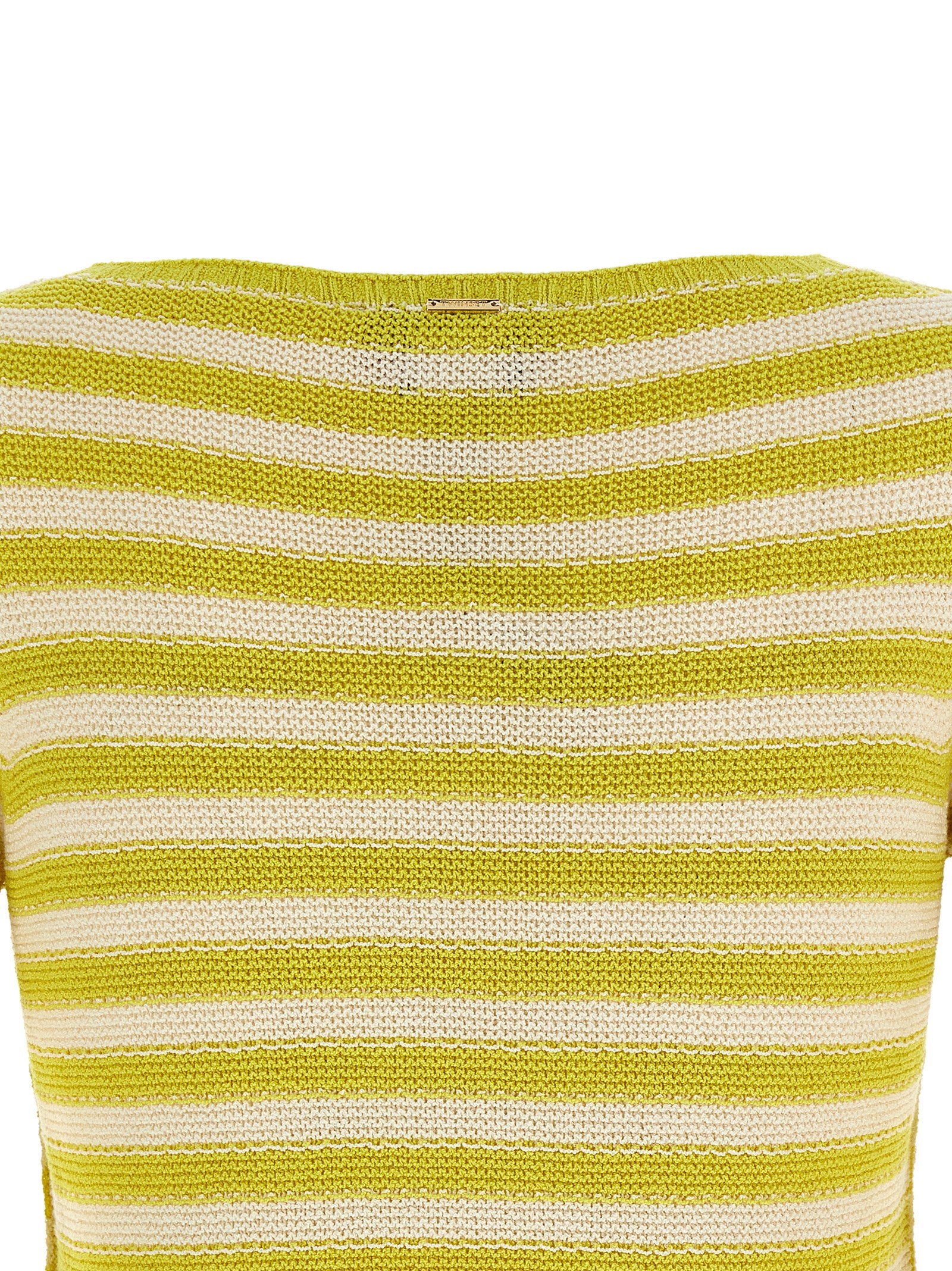 Bicolor Cotton Cardigan