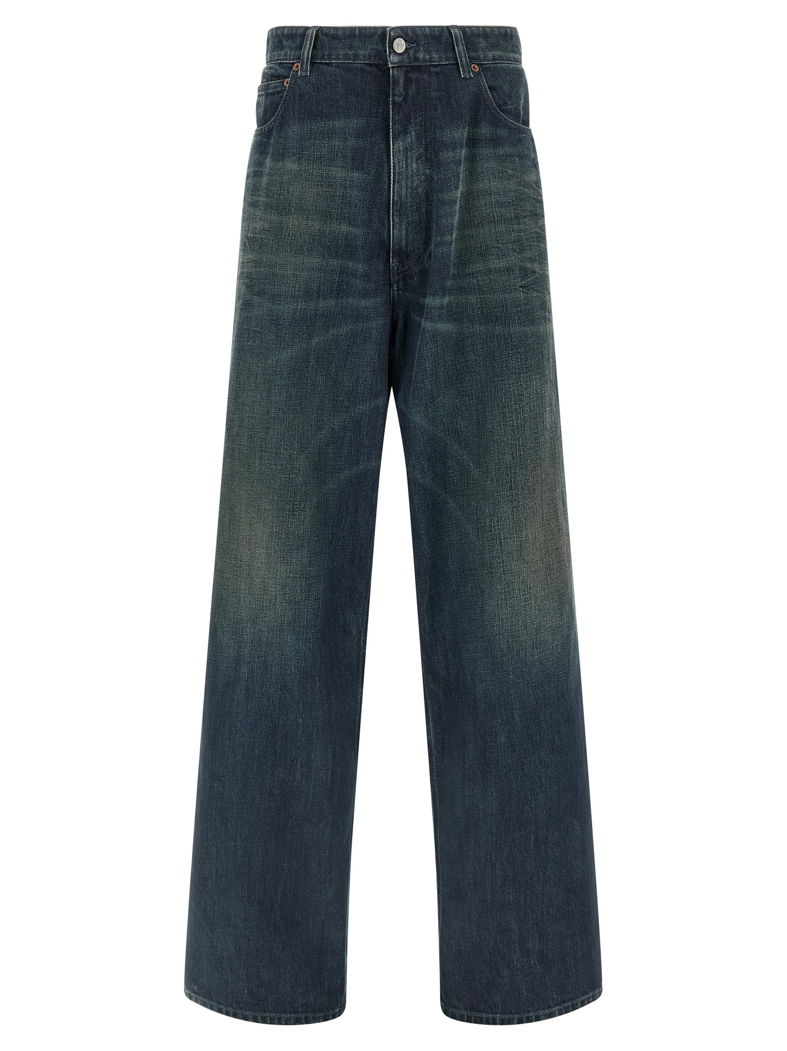 Blue Cotton Jeans Denim