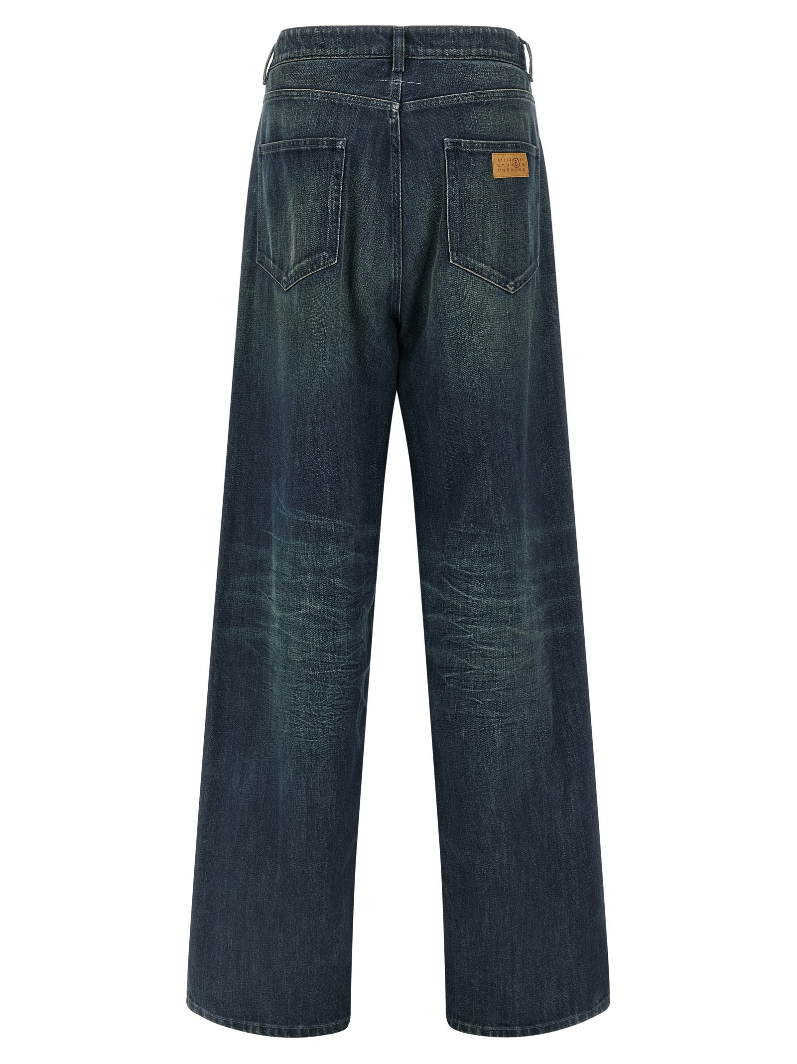 Blue Cotton Jeans Denim