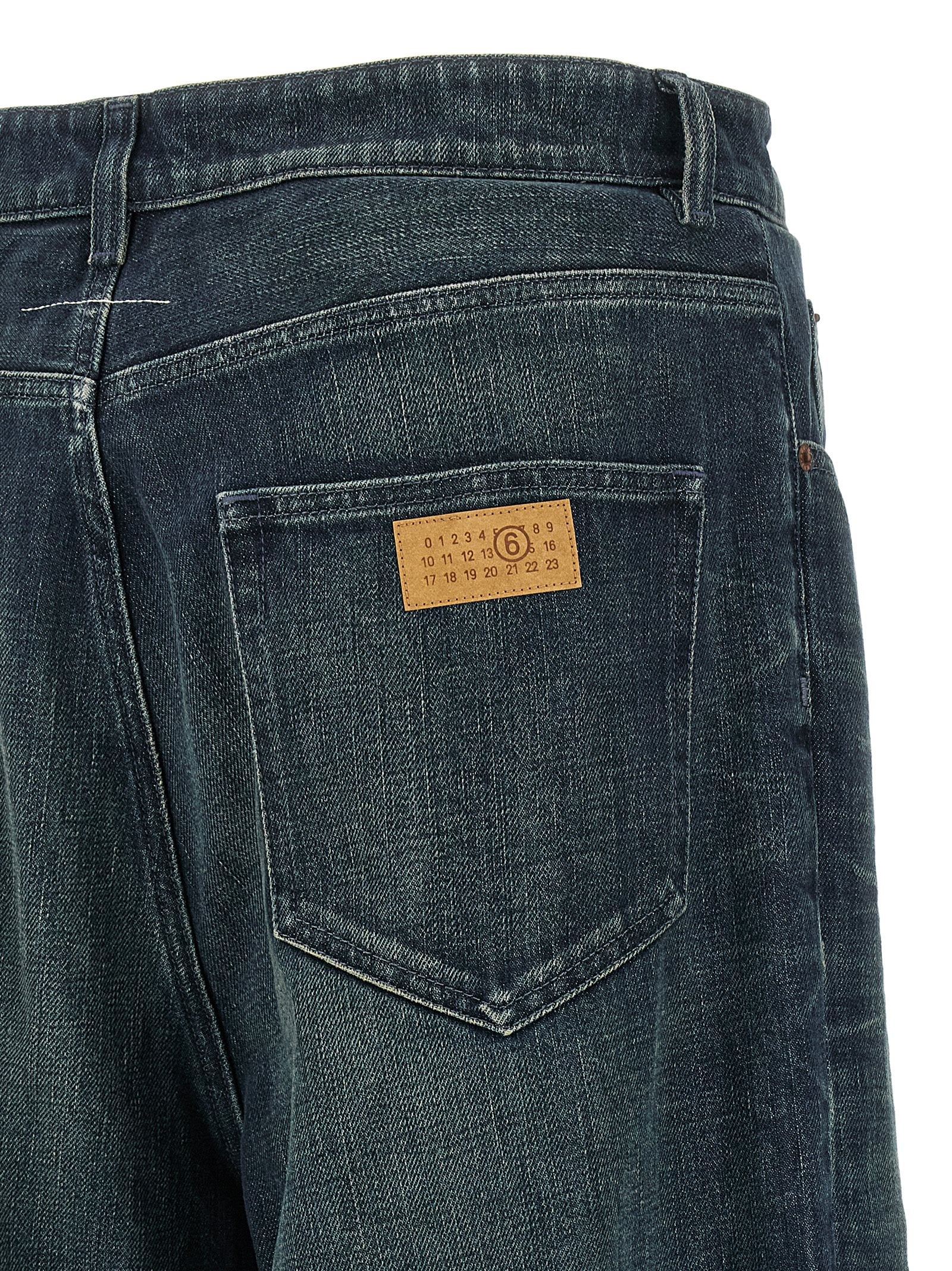 Blue Cotton Jeans Denim