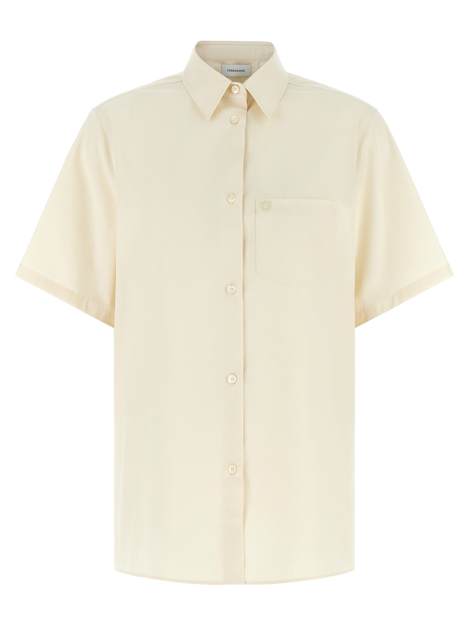 Beige Cotton Blouse