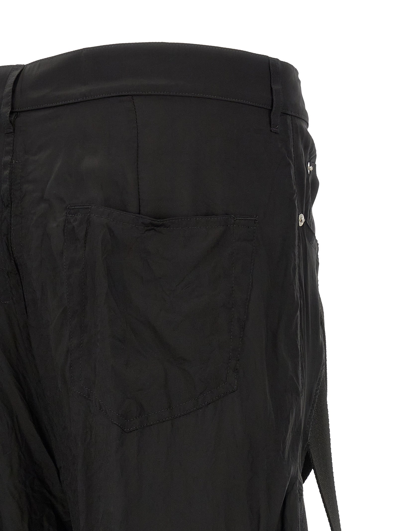 Black Copper Flared Pants