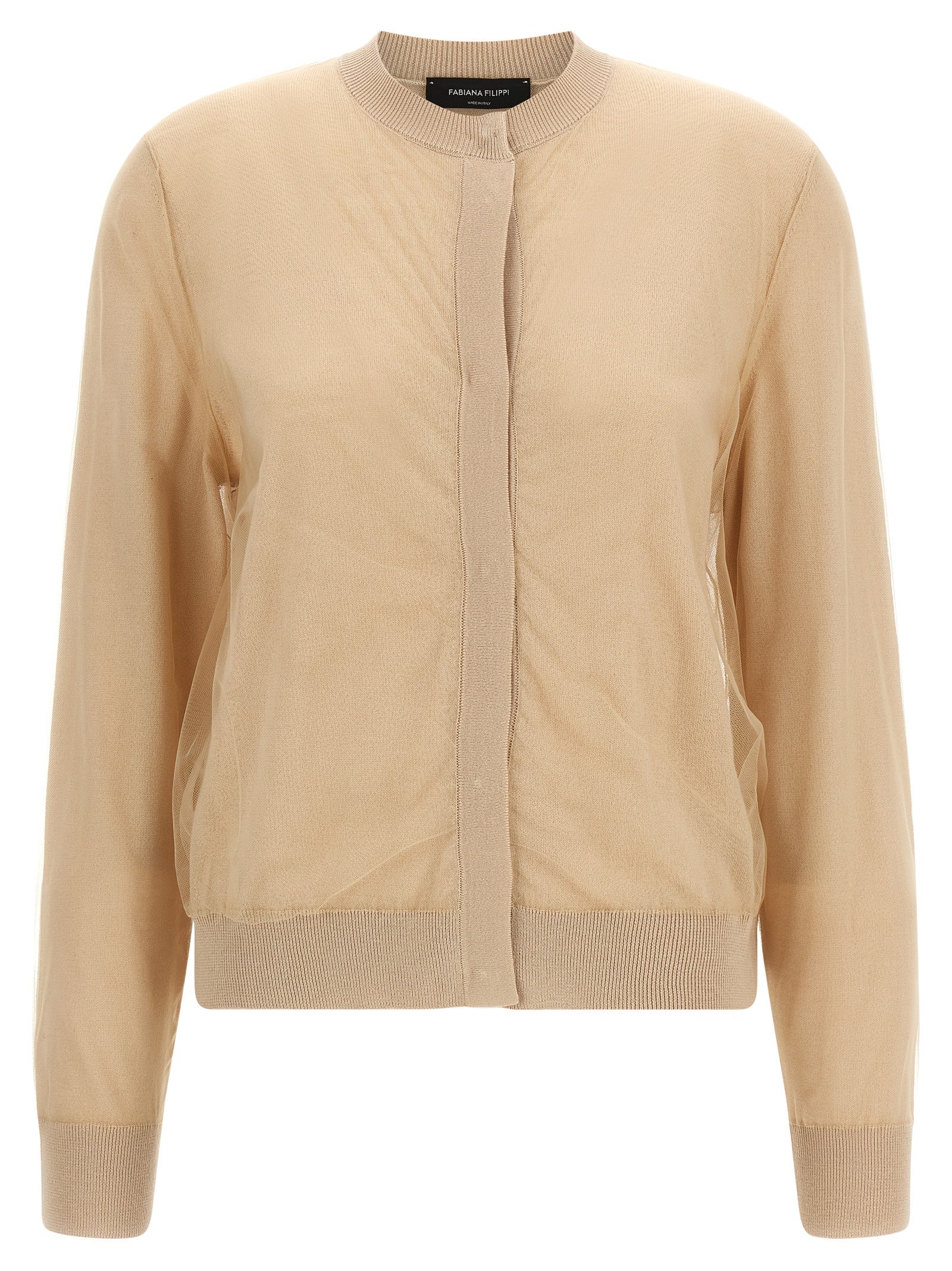 Brown Virgin Wool Cardigan