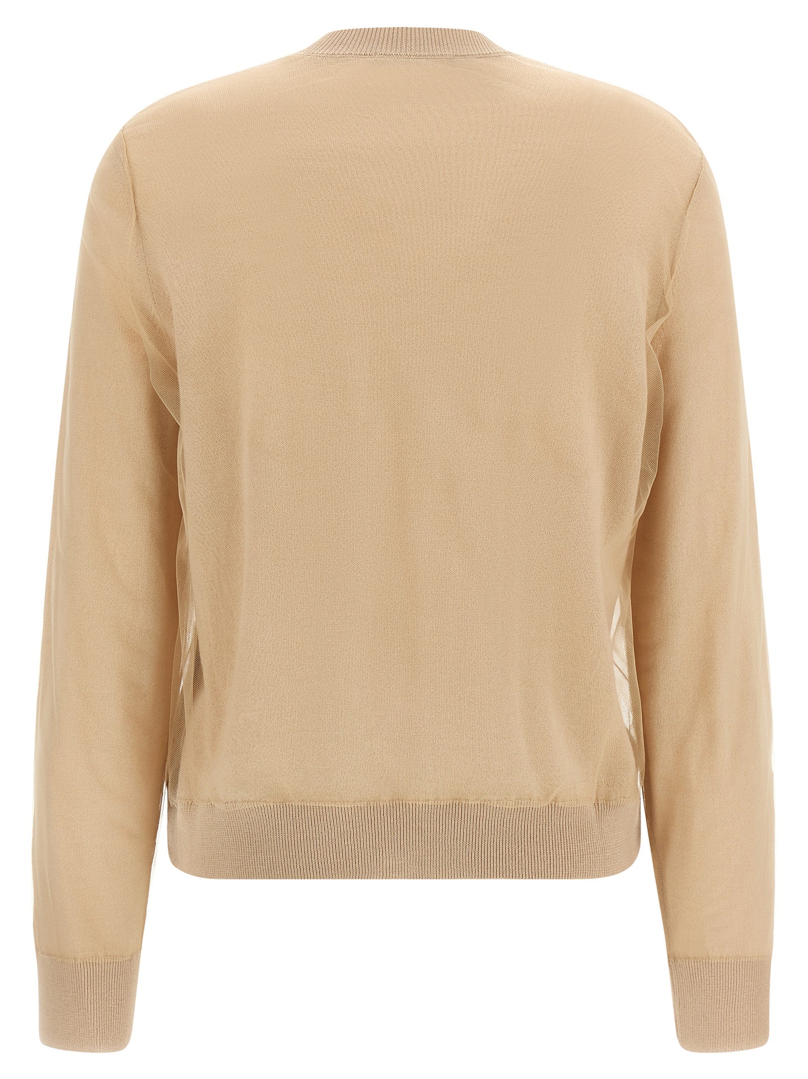 Brown Virgin Wool Cardigan