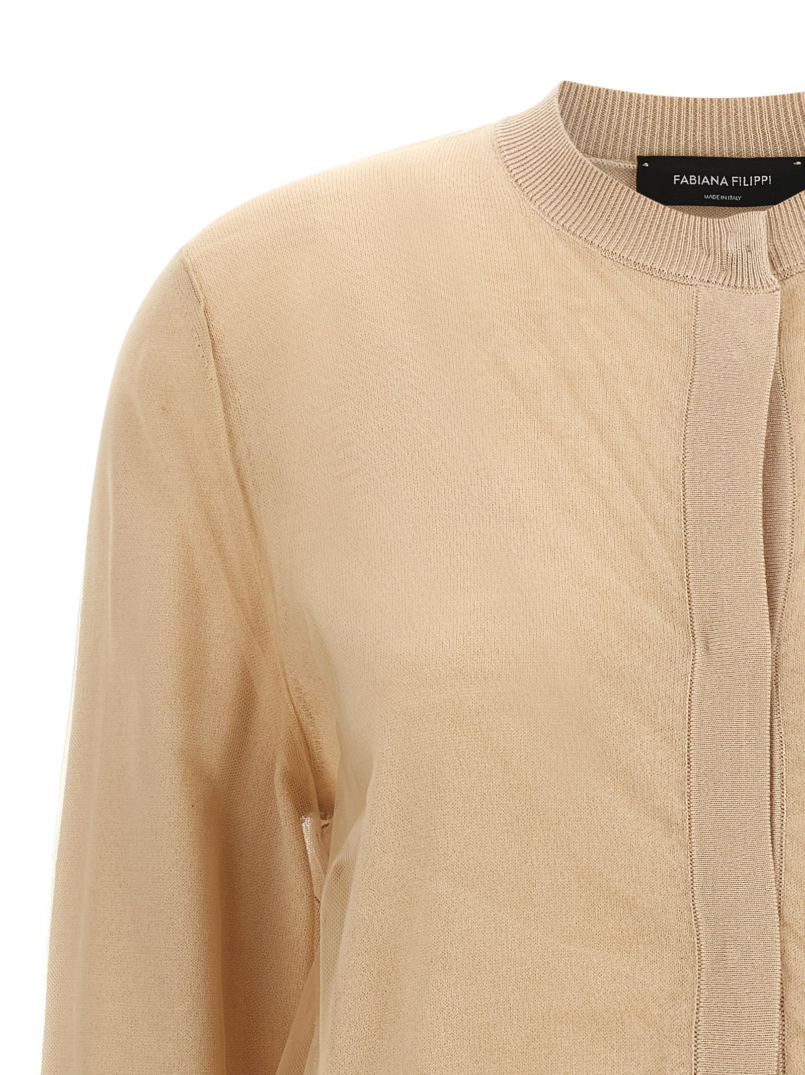 Brown Virgin Wool Cardigan